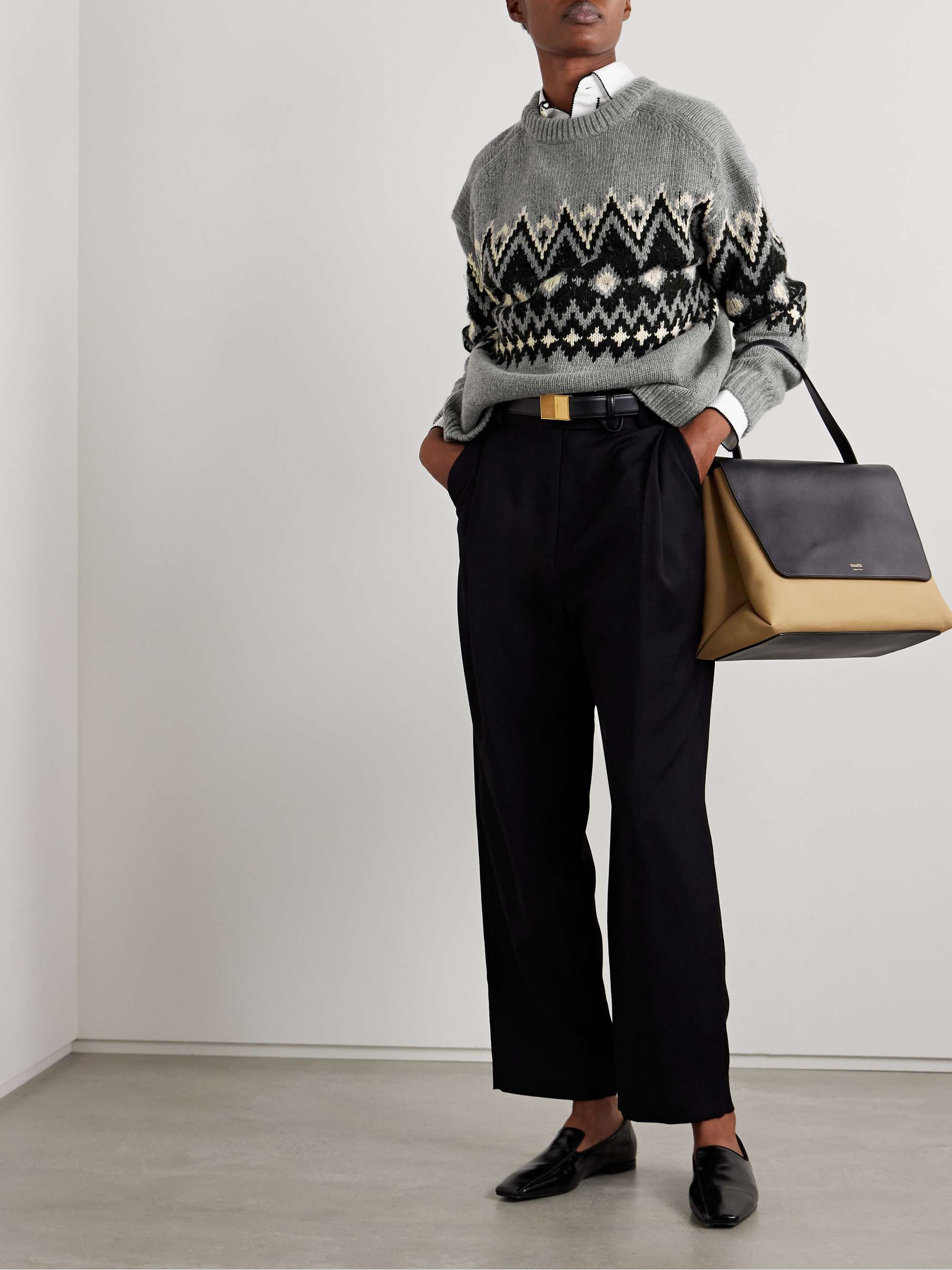 Moritz Fair Isle wool-blend sweater view