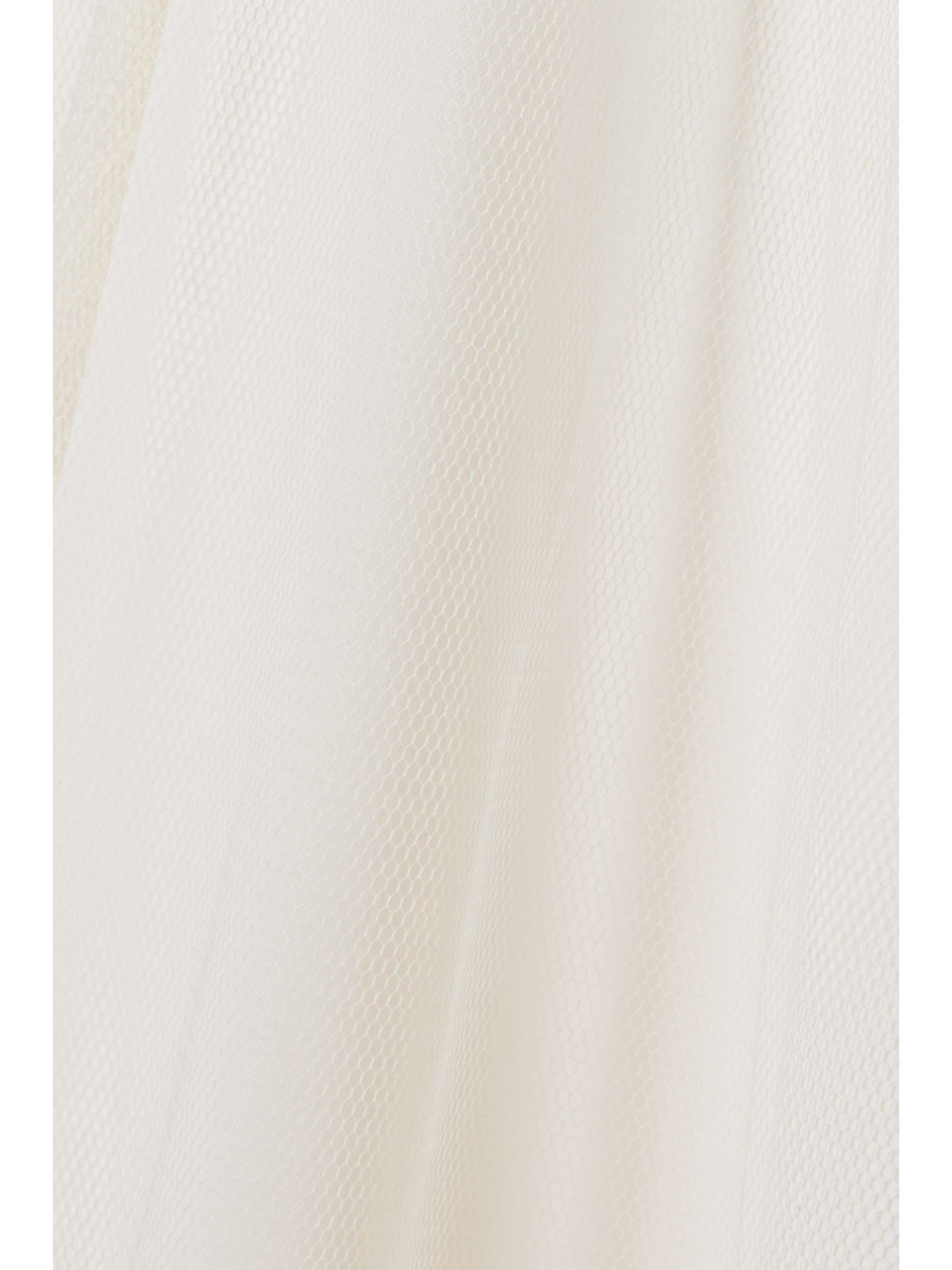 Leona cold-shoulder cady and tulle gown view