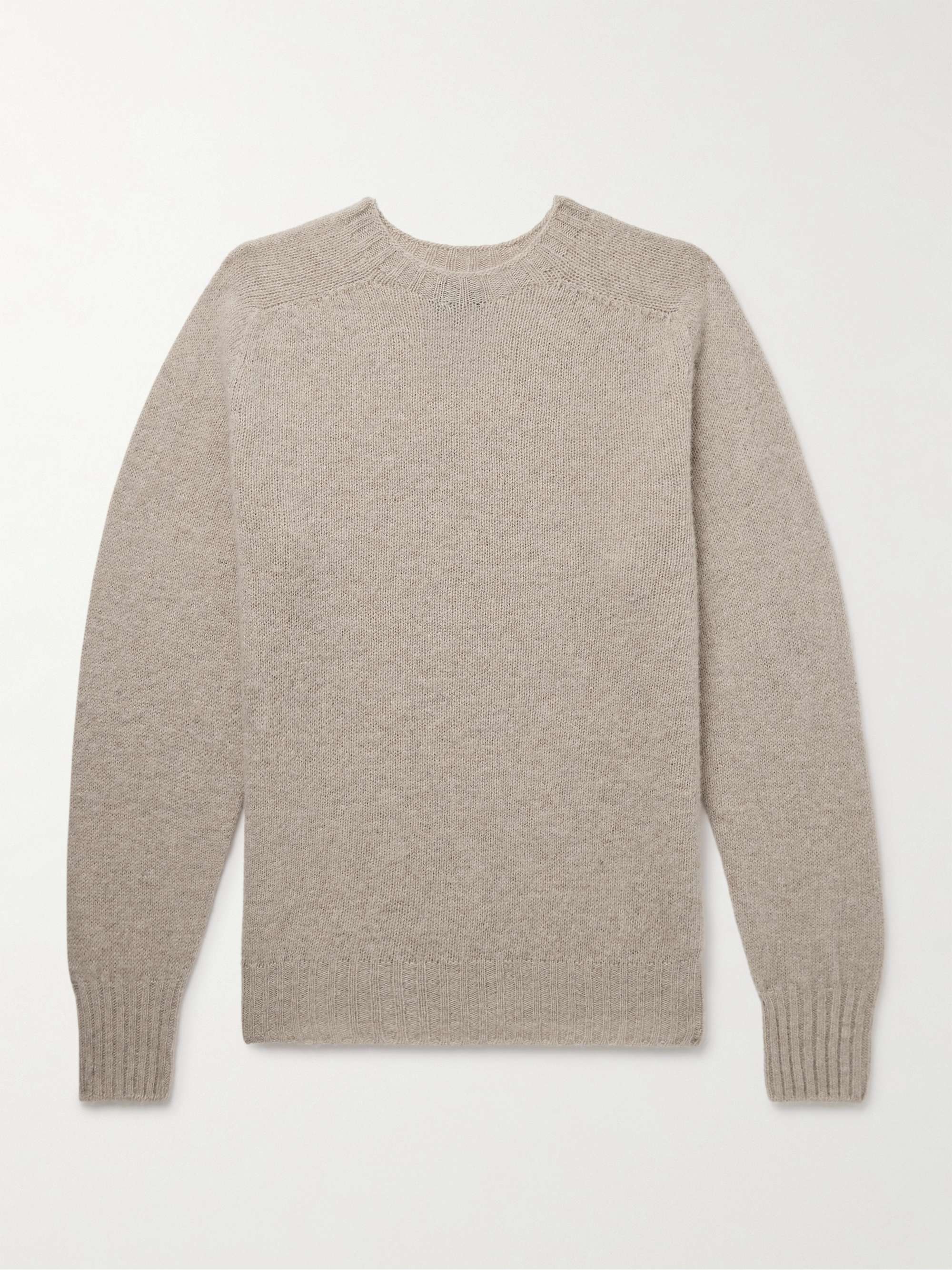 Birth of the Cool Brushed-Wool Sweater view