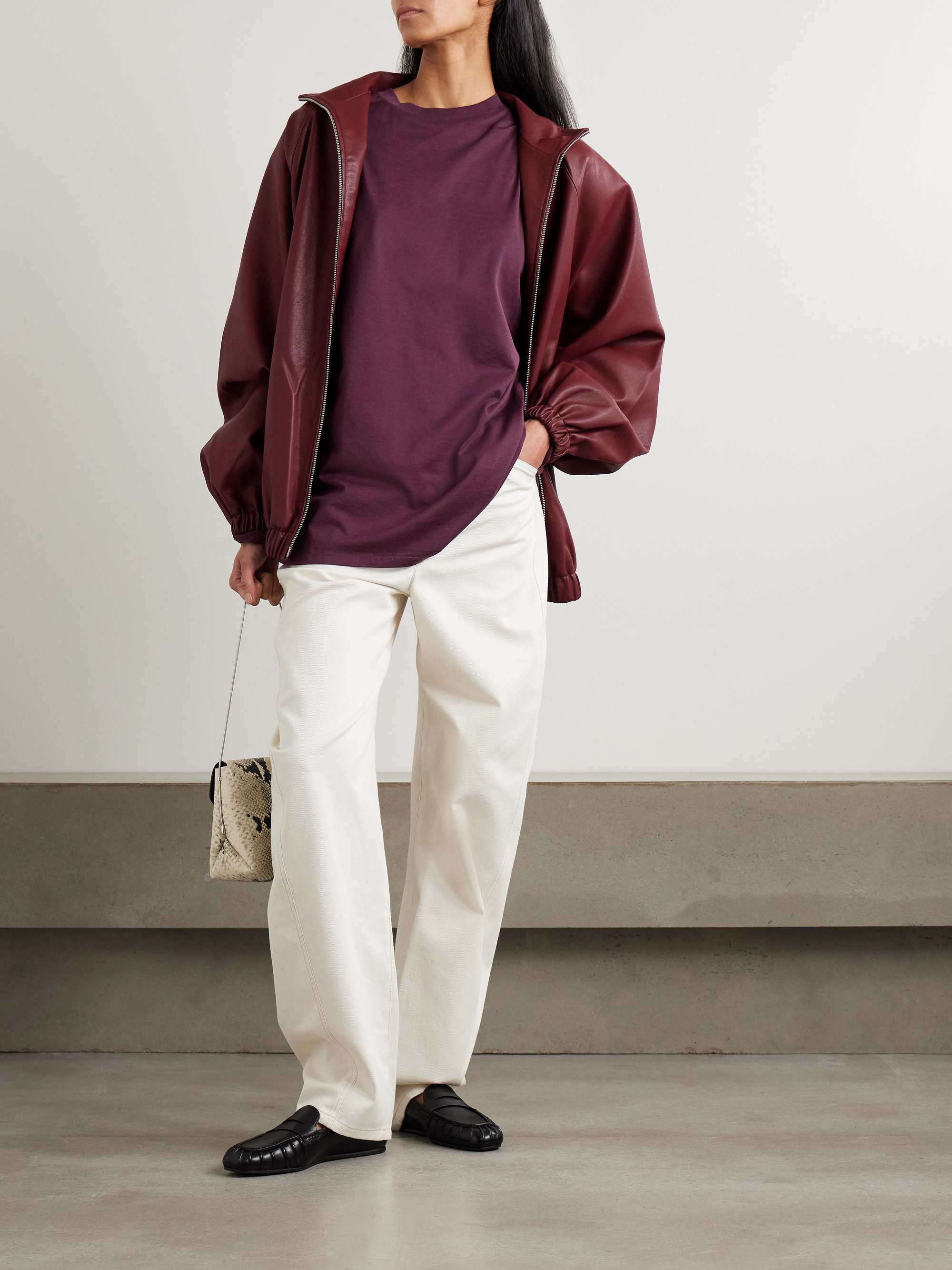 Rio oversized cotton-jersey t-shirt view