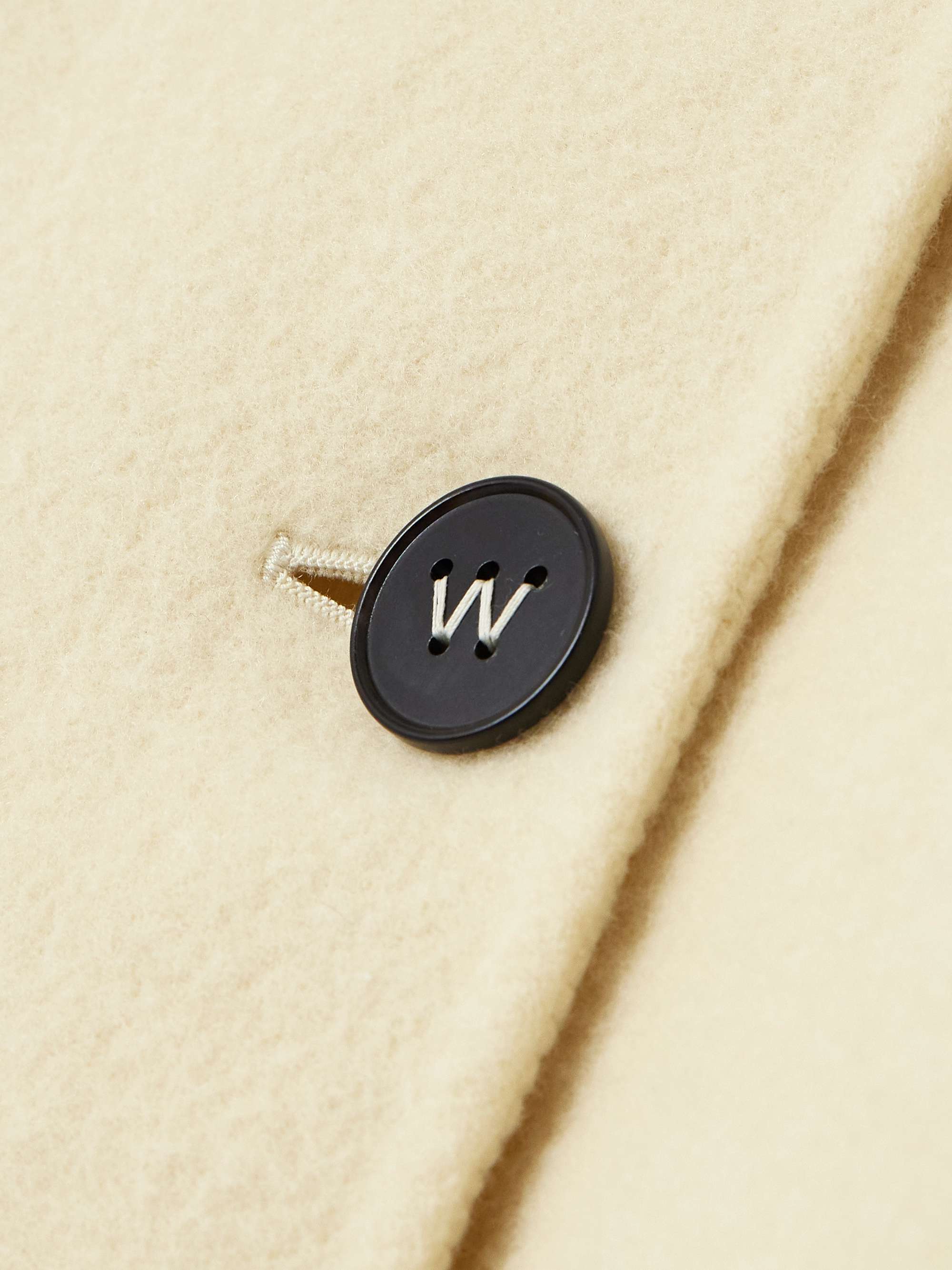 Brushed-cashmere jacket view
