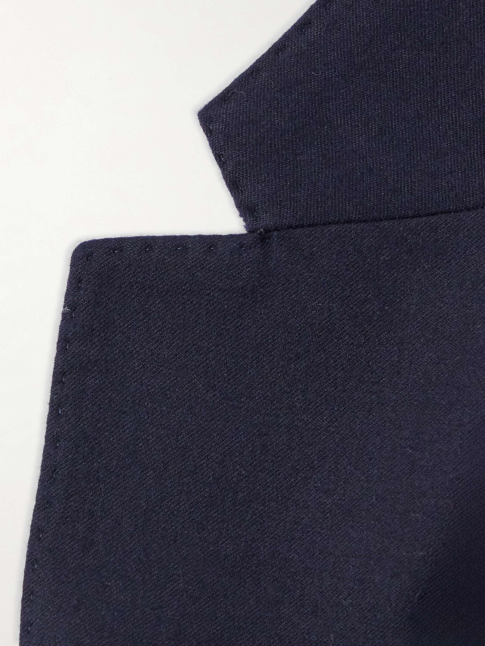 Wool-Blend Gabardine Blazer view