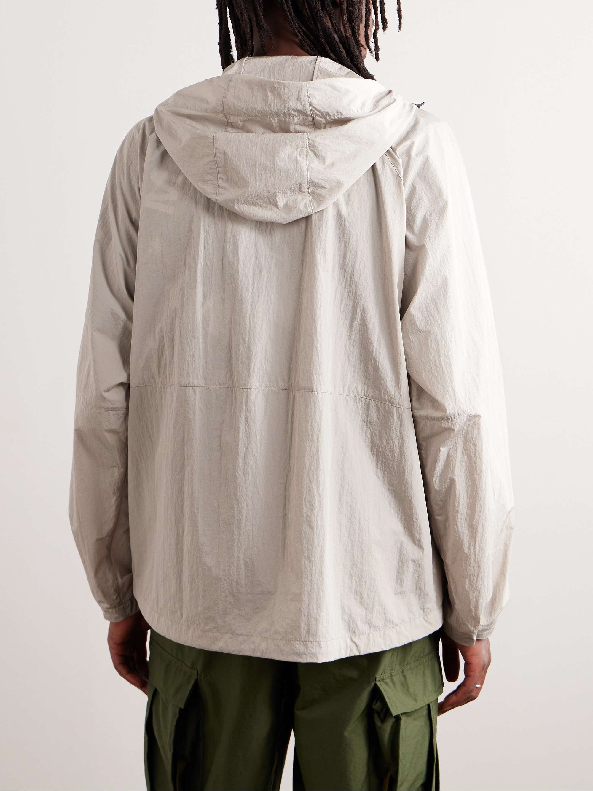 7 Moncler FRGMT Hiroshi Fujiwara Dotter Crinkled-Shell Hooded Jacket view