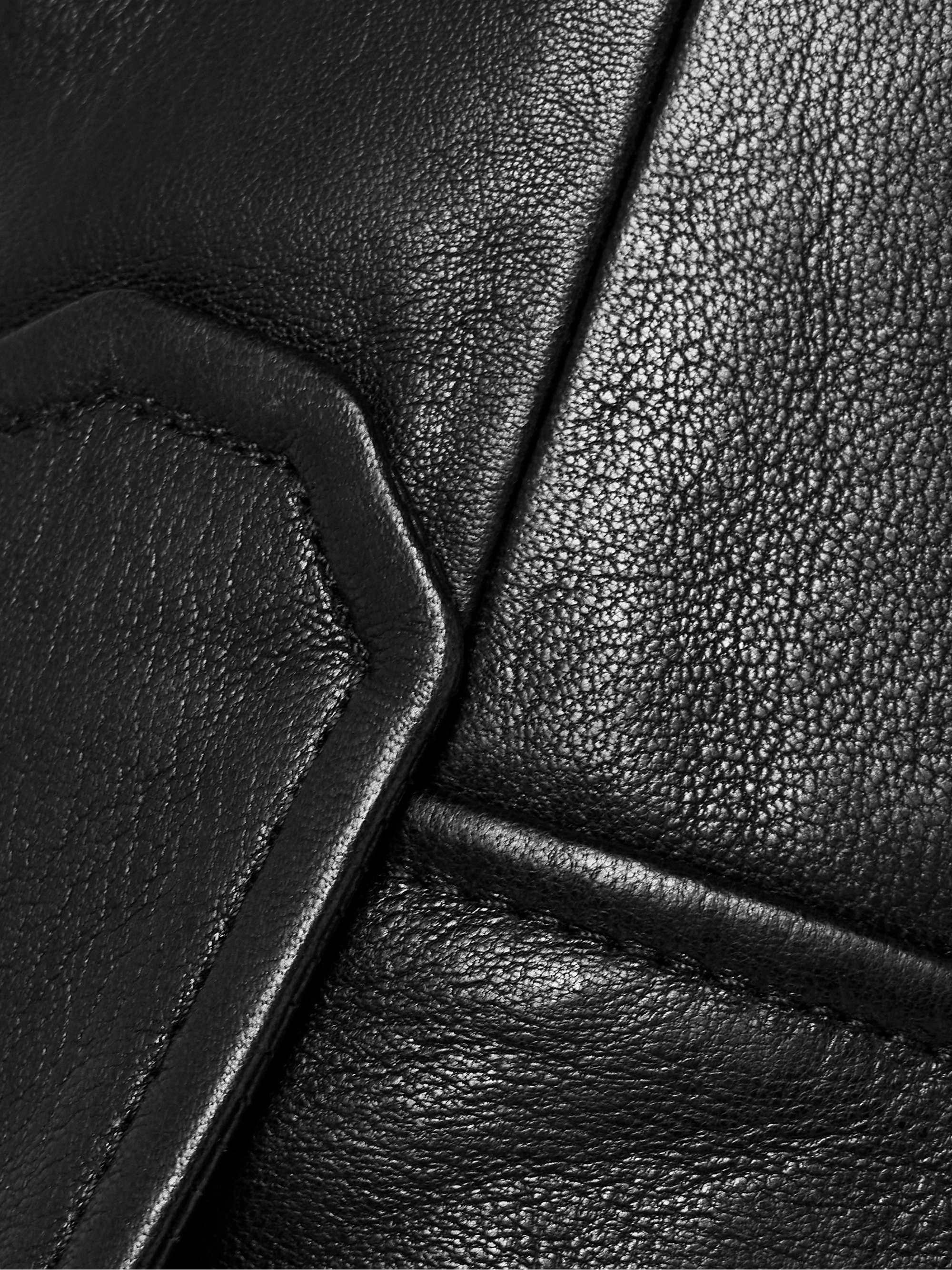 Laybin leather jacket view