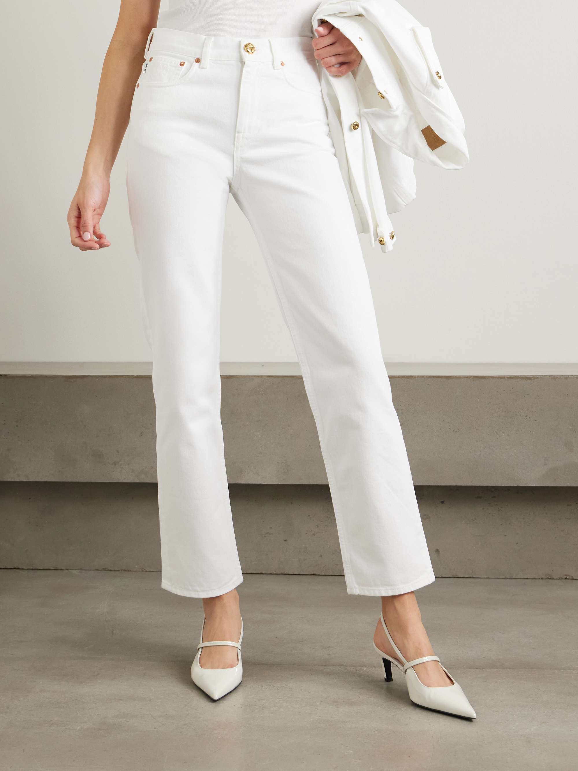 Clapotis Paso mid-rise slim-fit jeans view