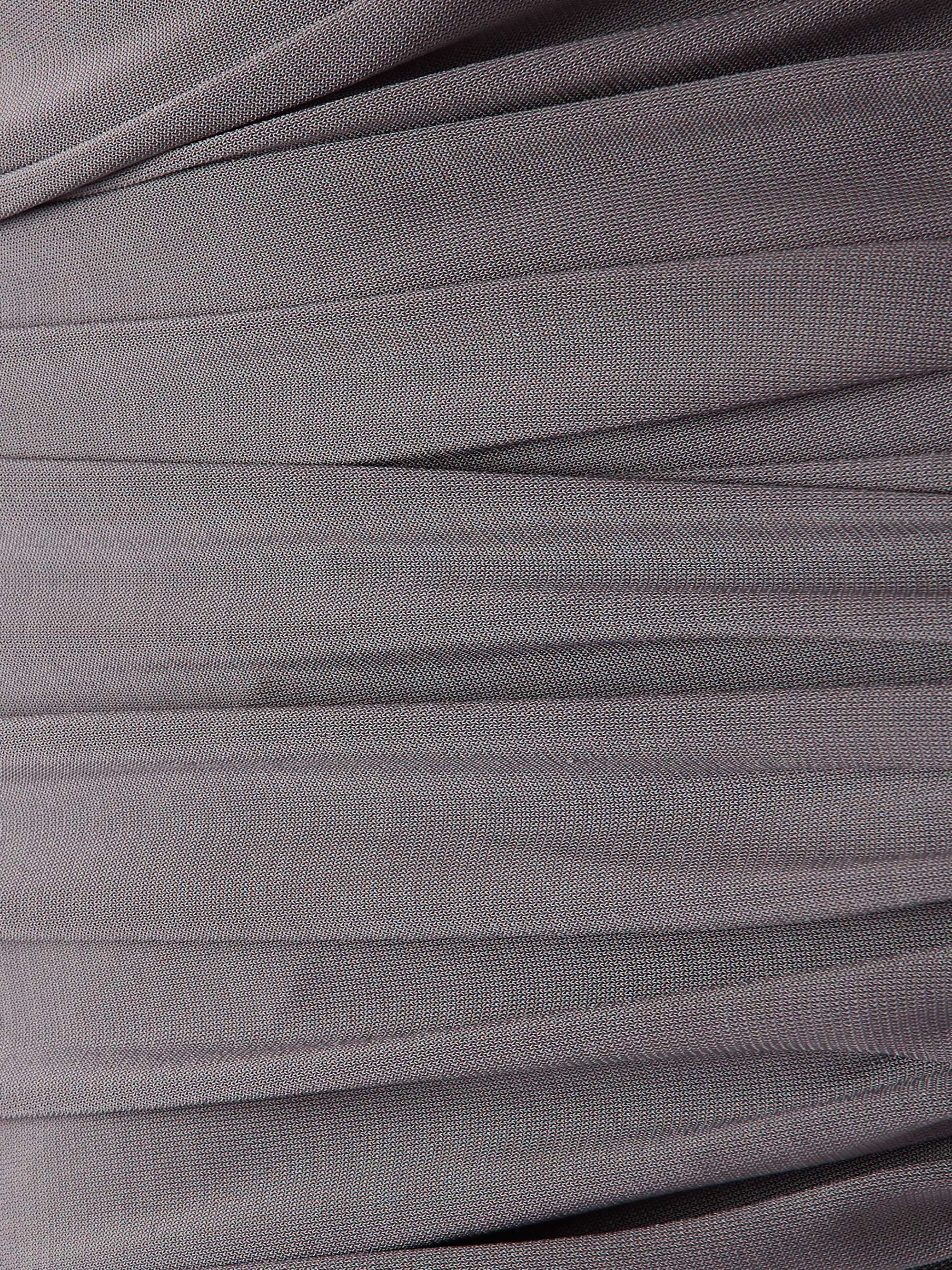 One-shoulder asymmetric cutout stretch-jersey dress view