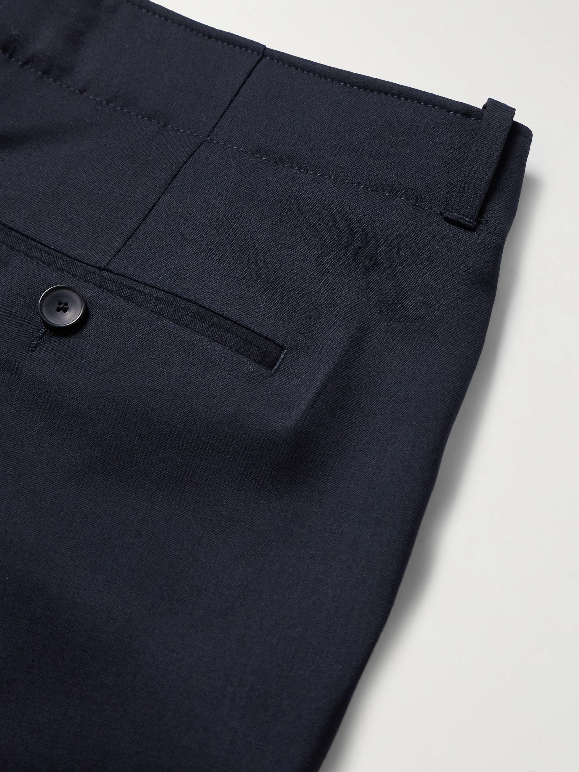 Edward Straight-Leg Wool Trousers view