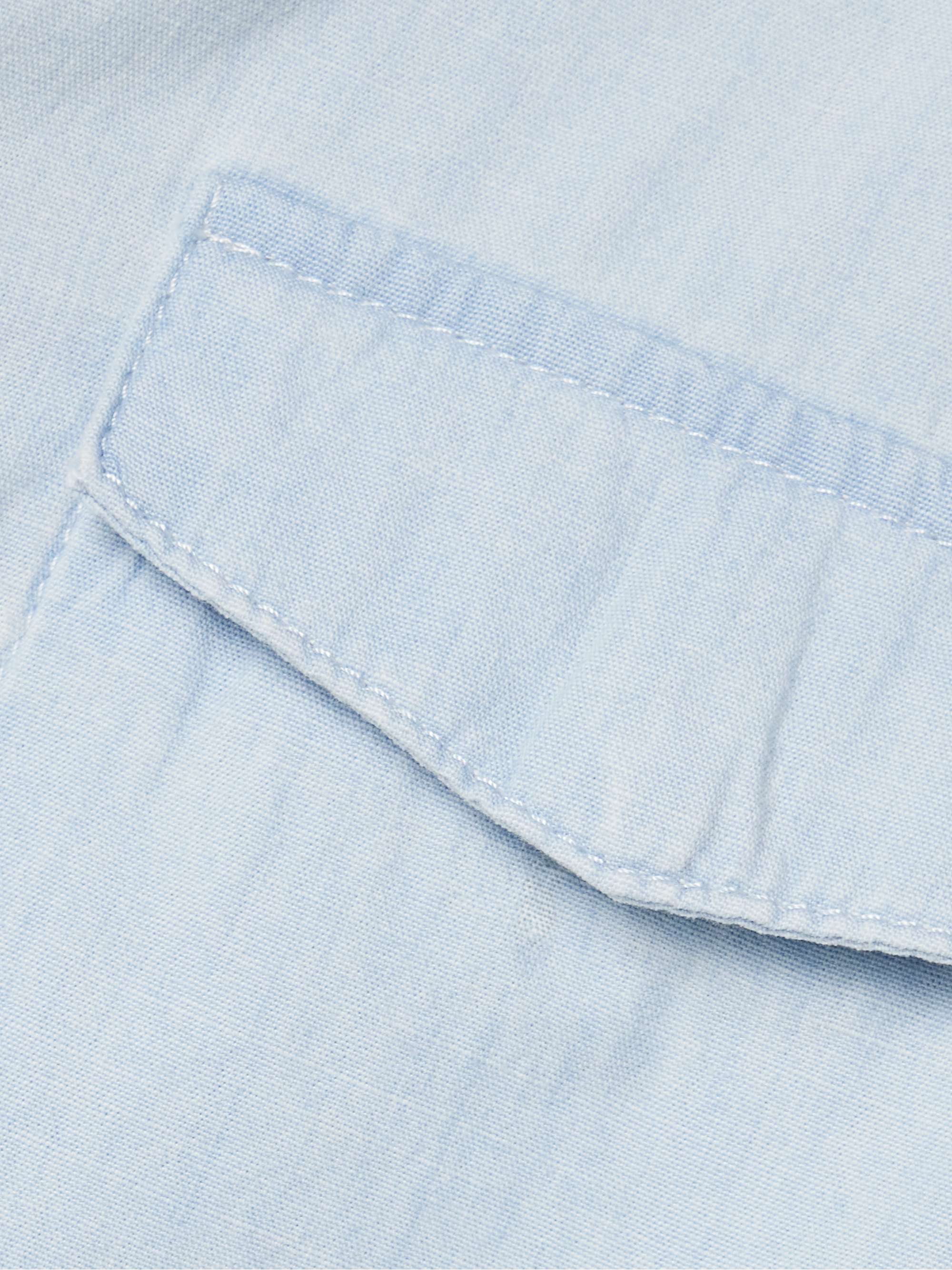 Cotton-chambray shirt view