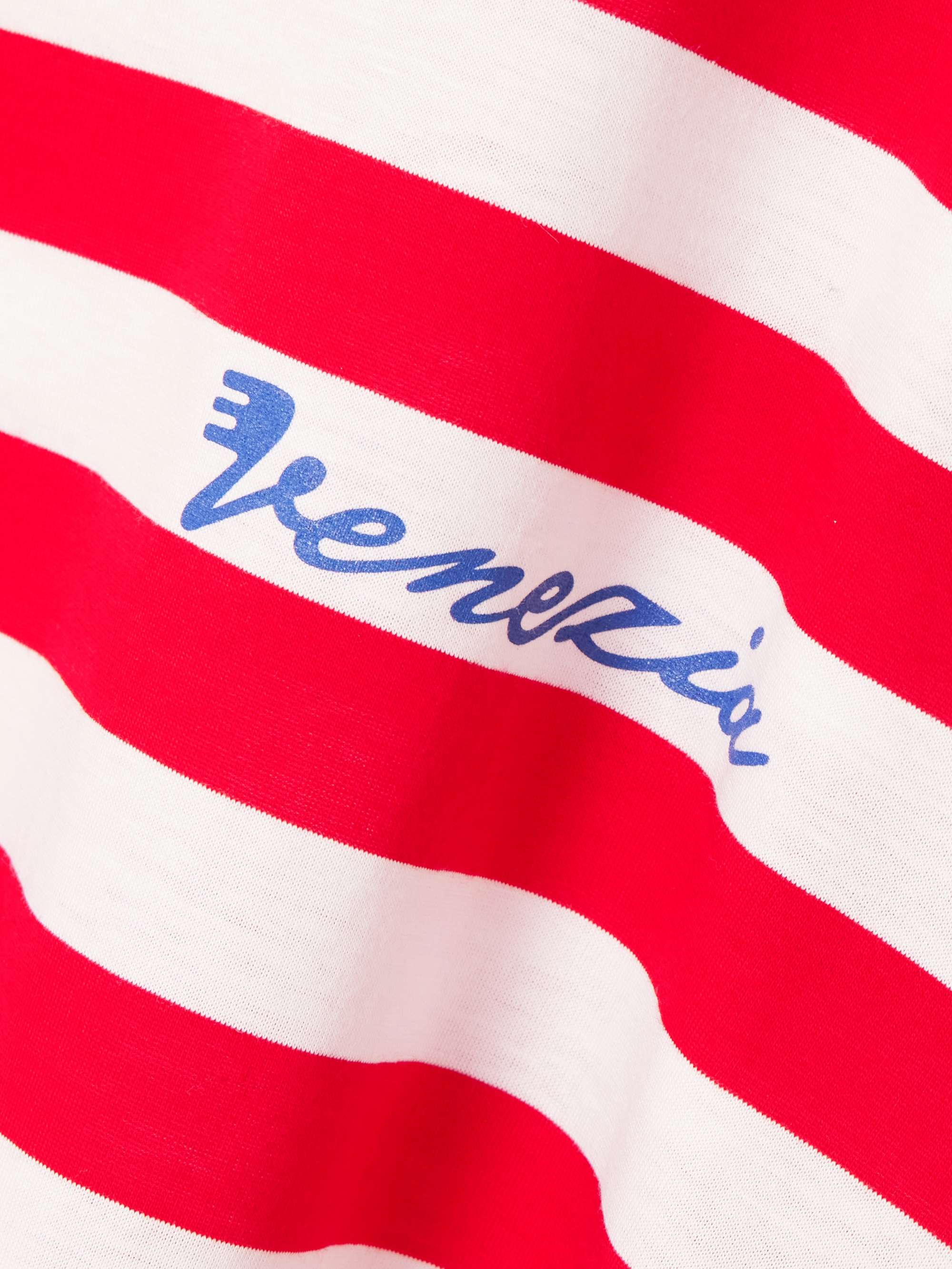 Venezia printed striped cotton-jersey T-shirt view