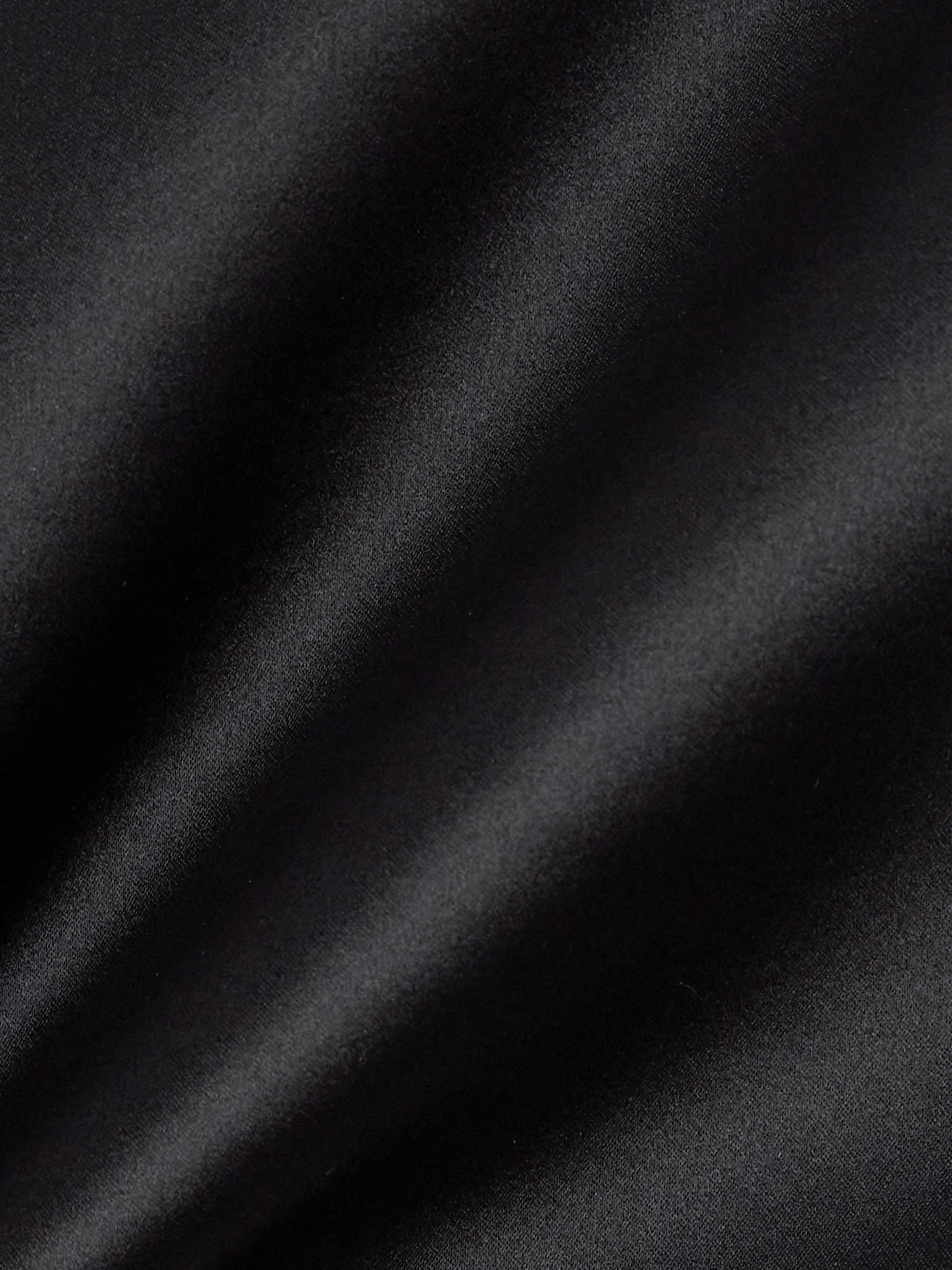 Silk-satin mini skirt view