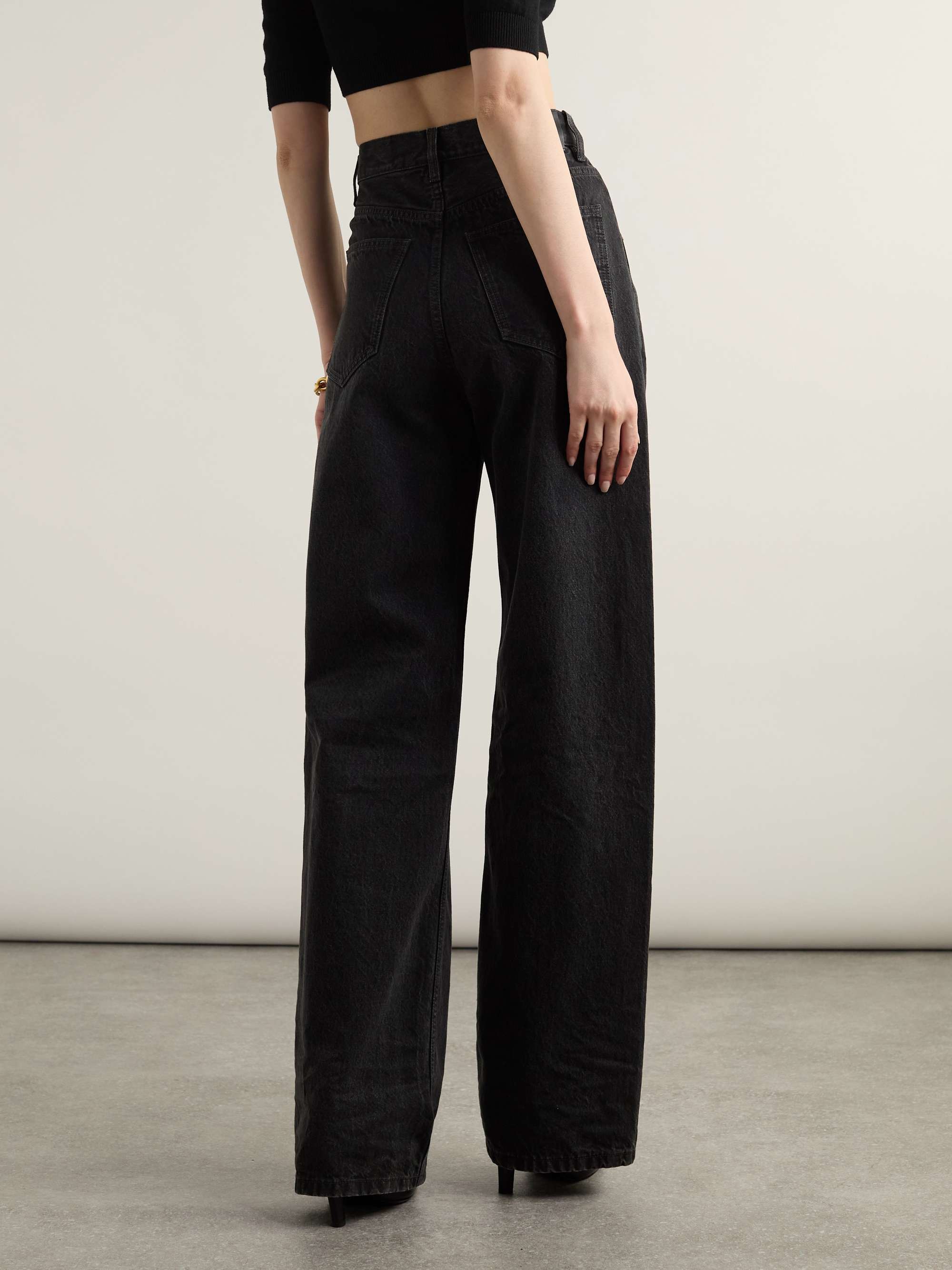 90s Baggy high-rise wide-leg jeans view