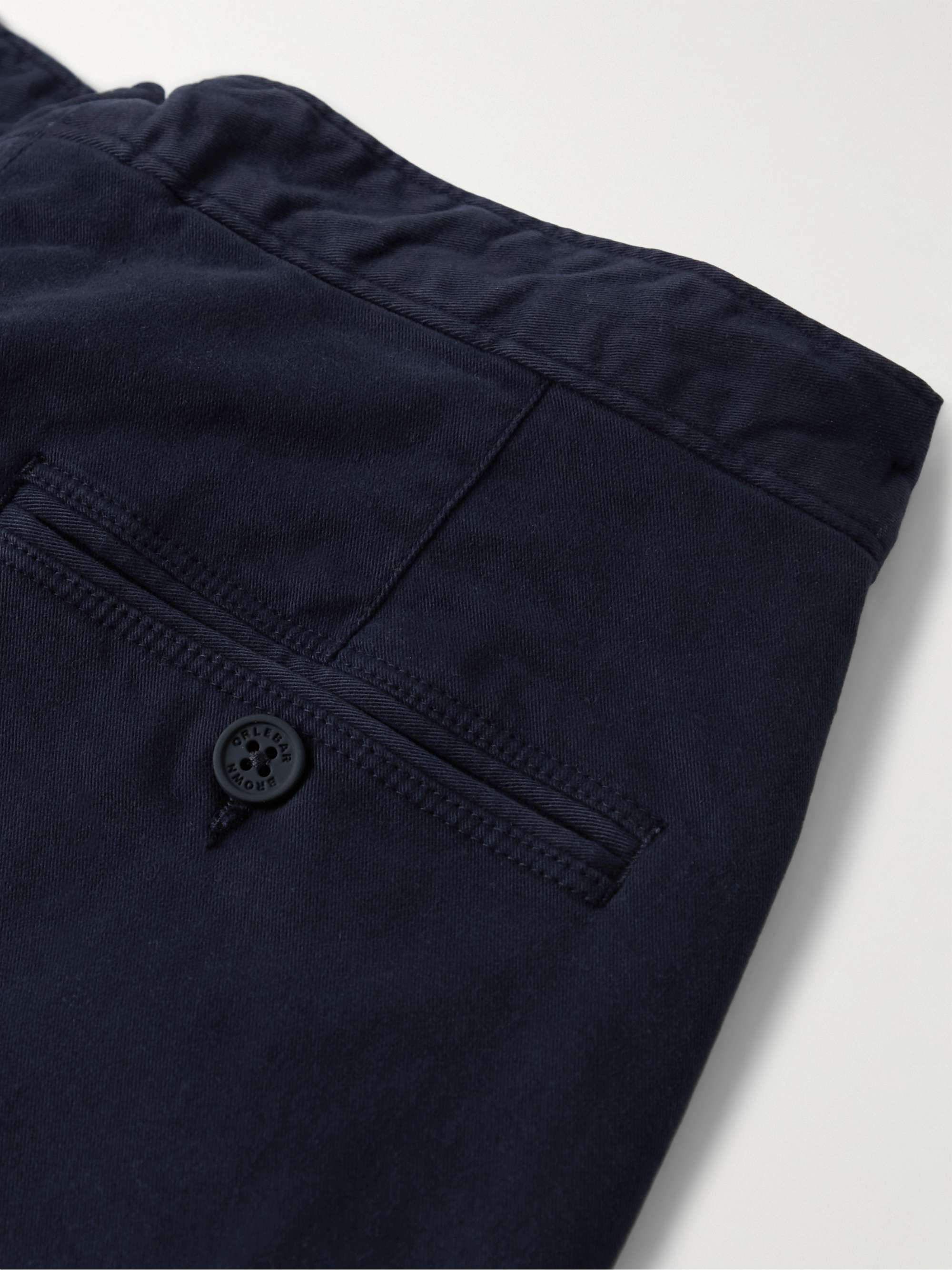Bulldog Slim-Fit Straight-Leg Stretch-Cotton Twill Shorts view