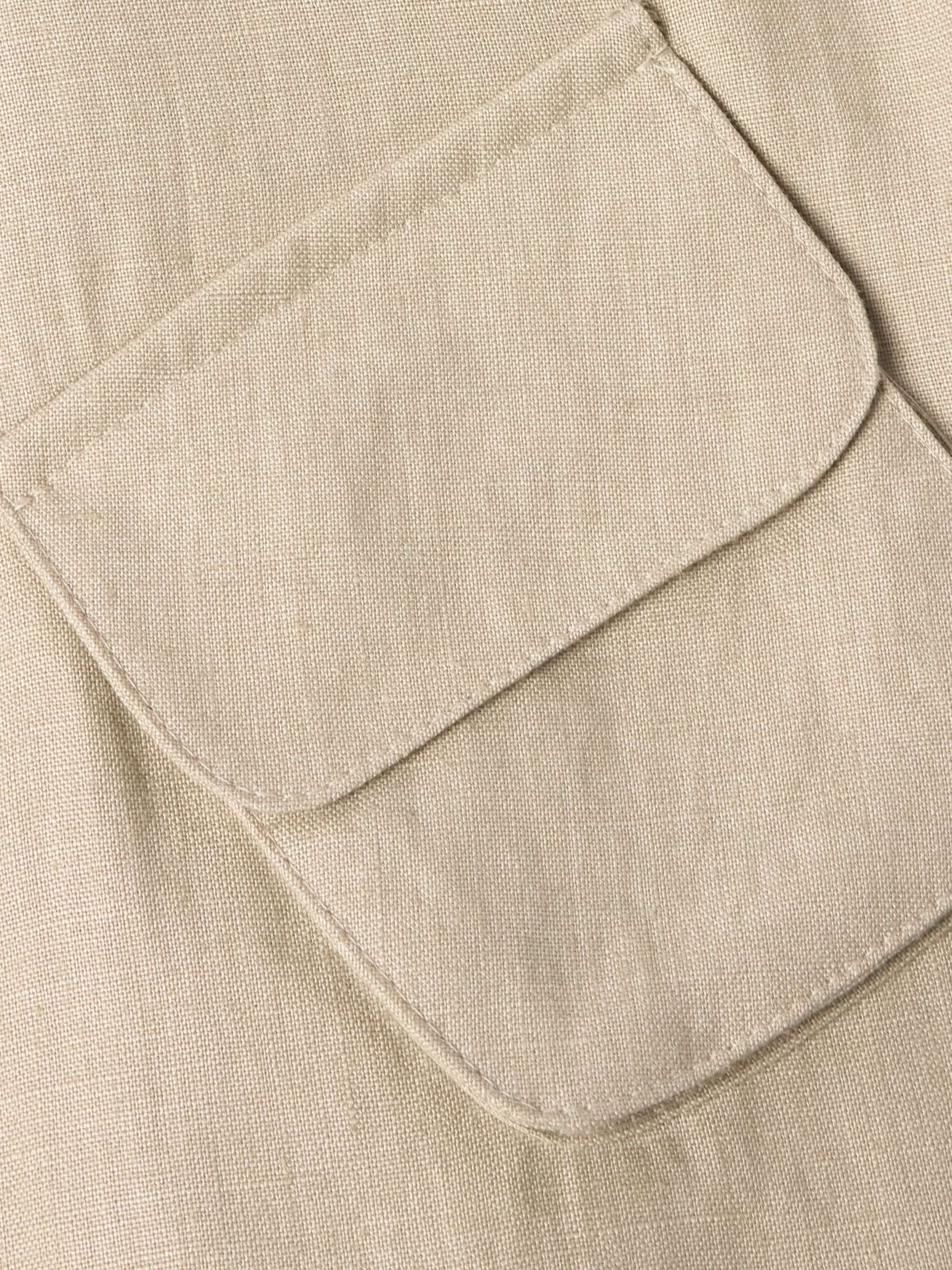 Linen-Twill Blouson Jacket view
