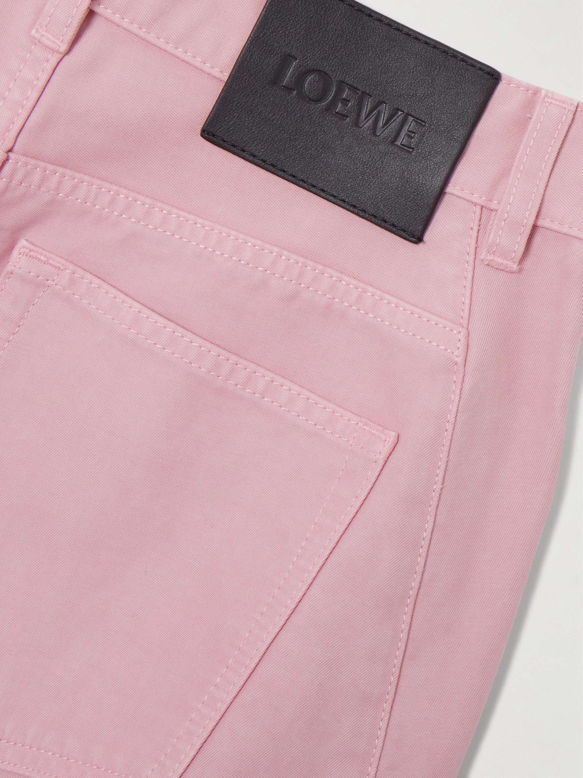Low-rise barrel-leg jeans view