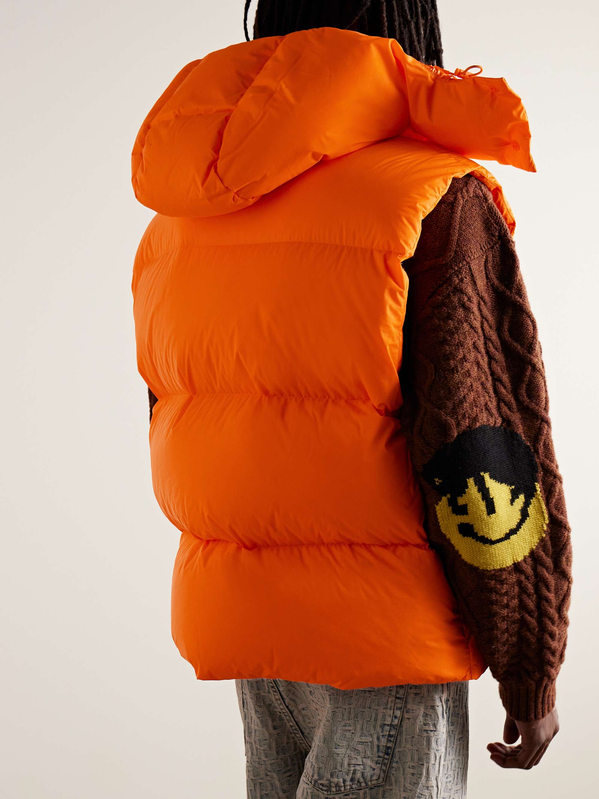+ Roc Nation by Jay-Z Apus Oversized Quilted Shell Hooded Down Gilet view