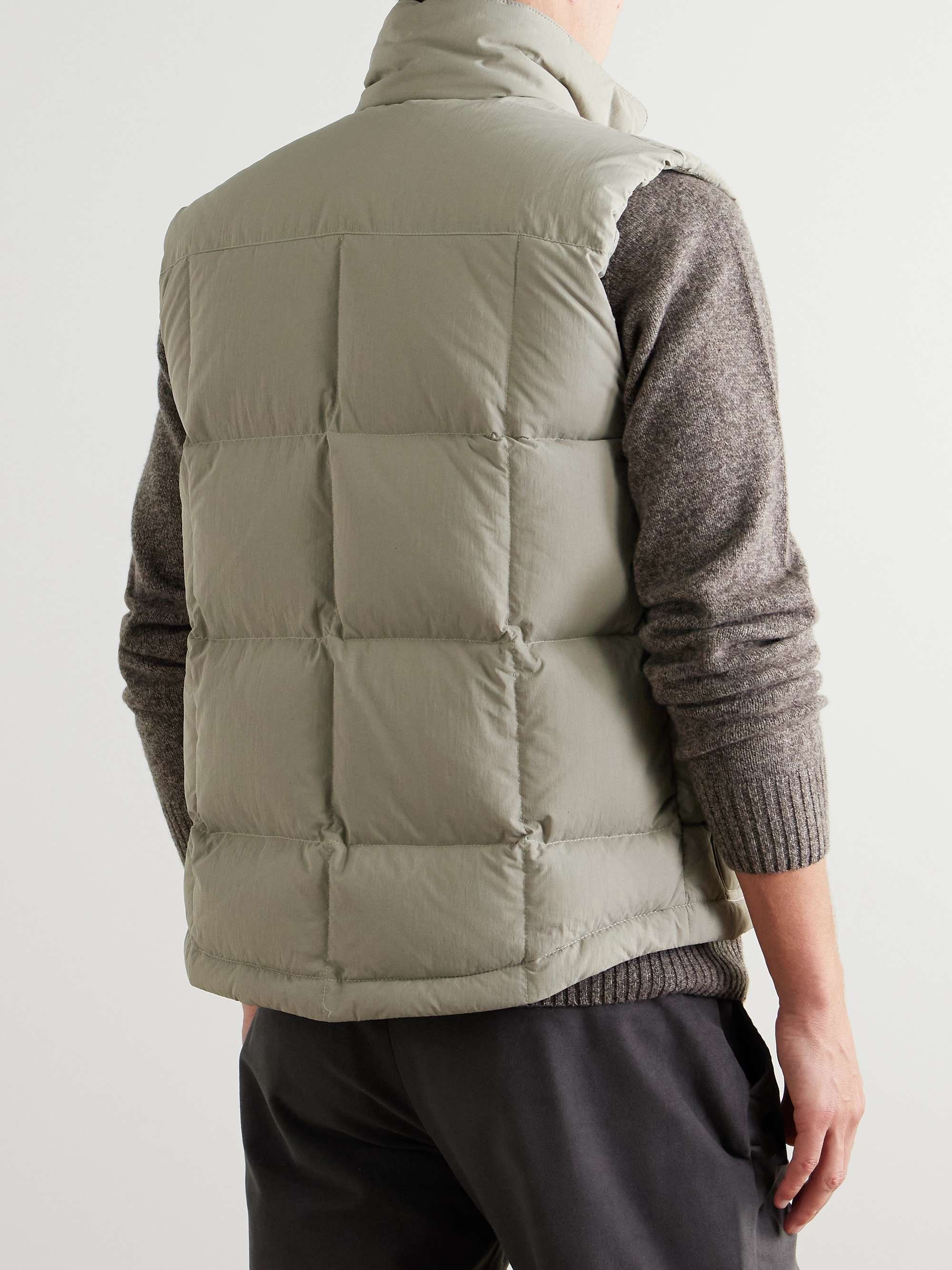 Oliver Quilted Shell Down Gilet view
