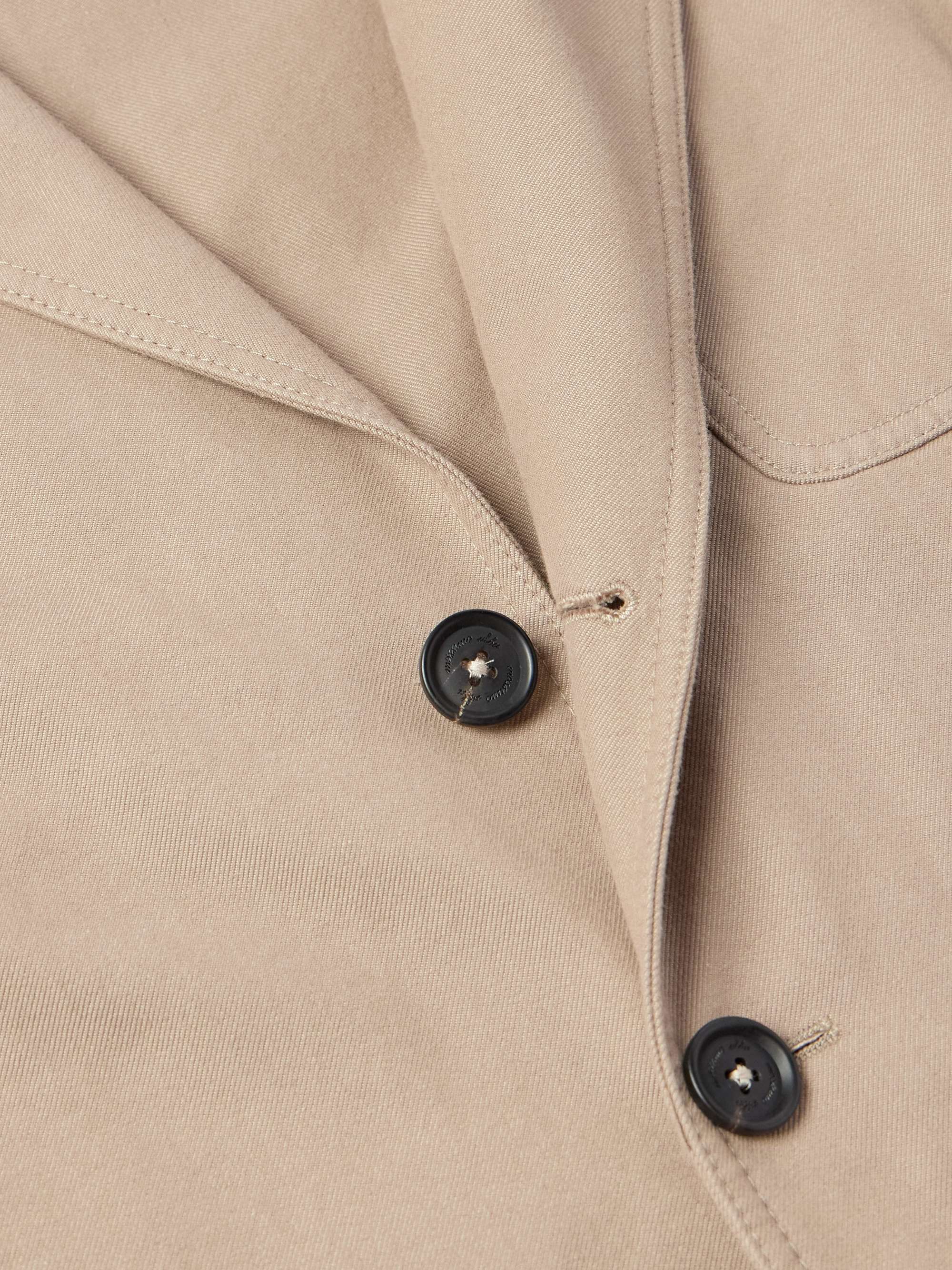 Baglietto Unstructured Cotton-Twill Blazer view