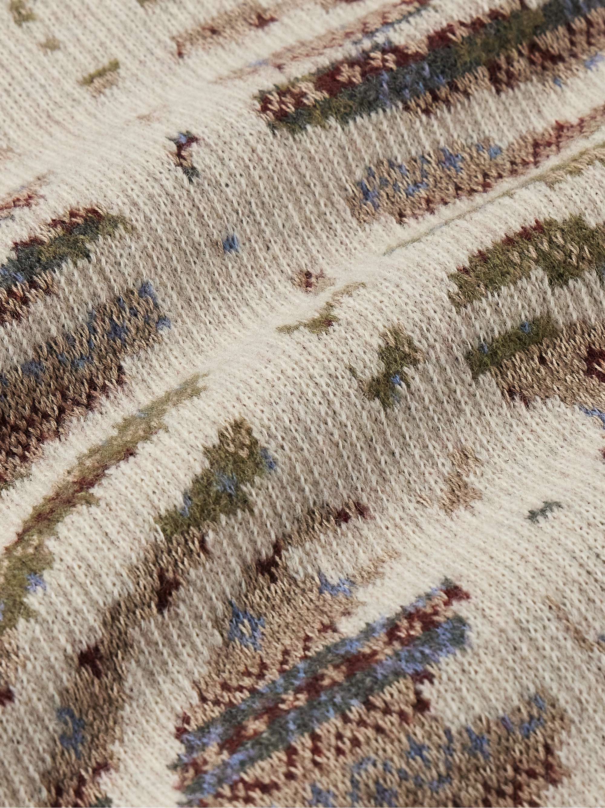 Fair Isle Wool-Blend Sweater Vest view