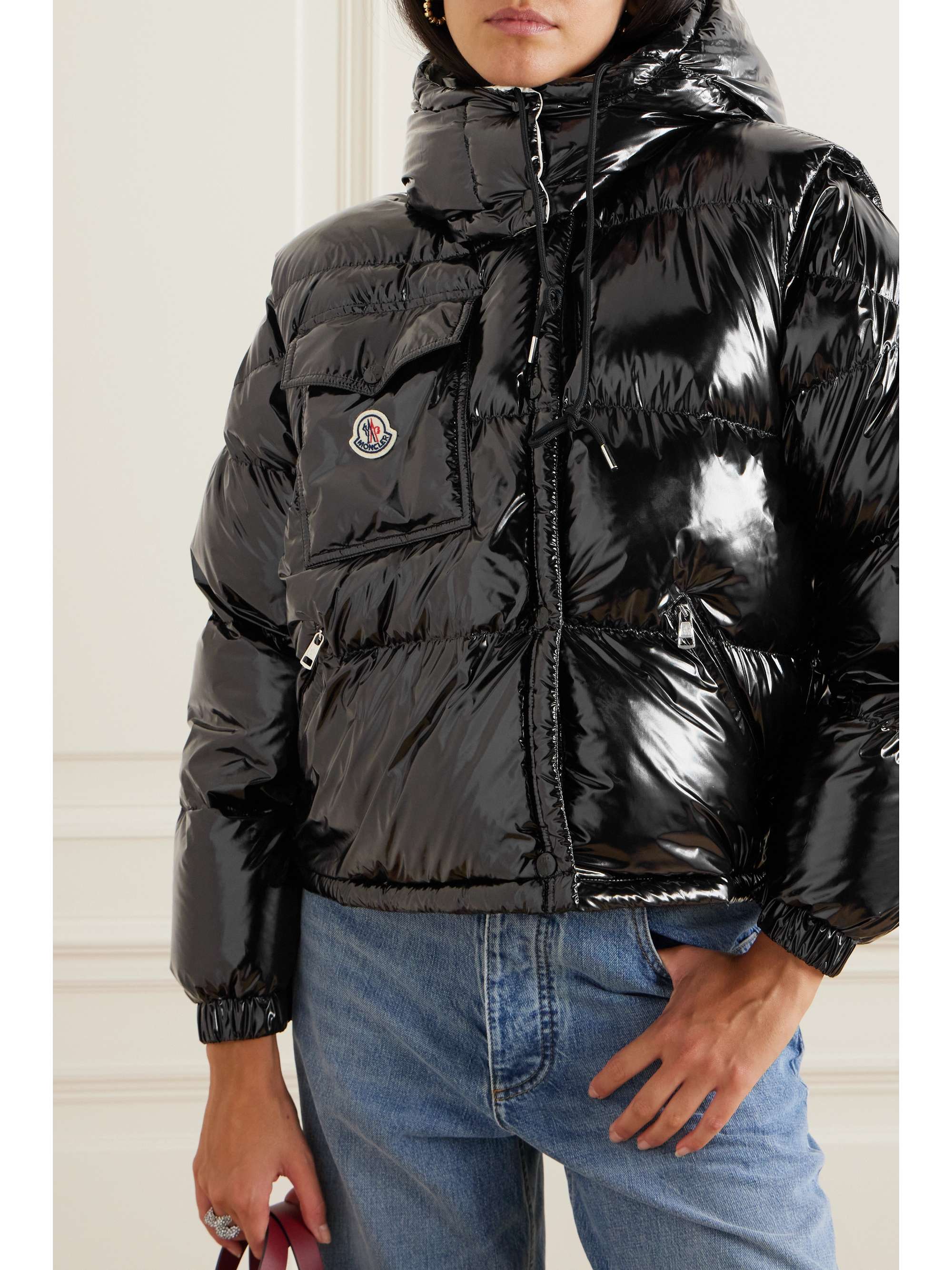 Karakorum convertible hooded quilted glossed-ripstop down jacket view
