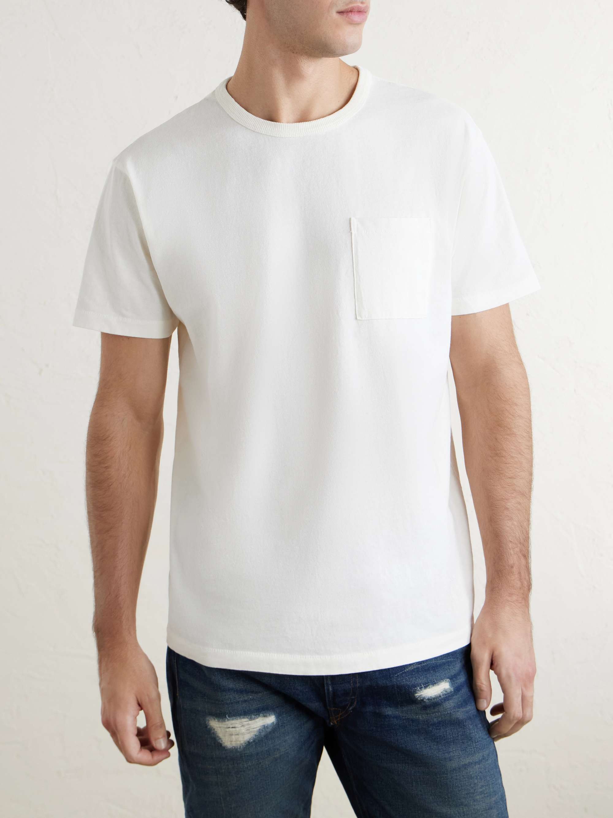 Two-Pack Garment-Dyed Cotton-Jersey T-Shirts view