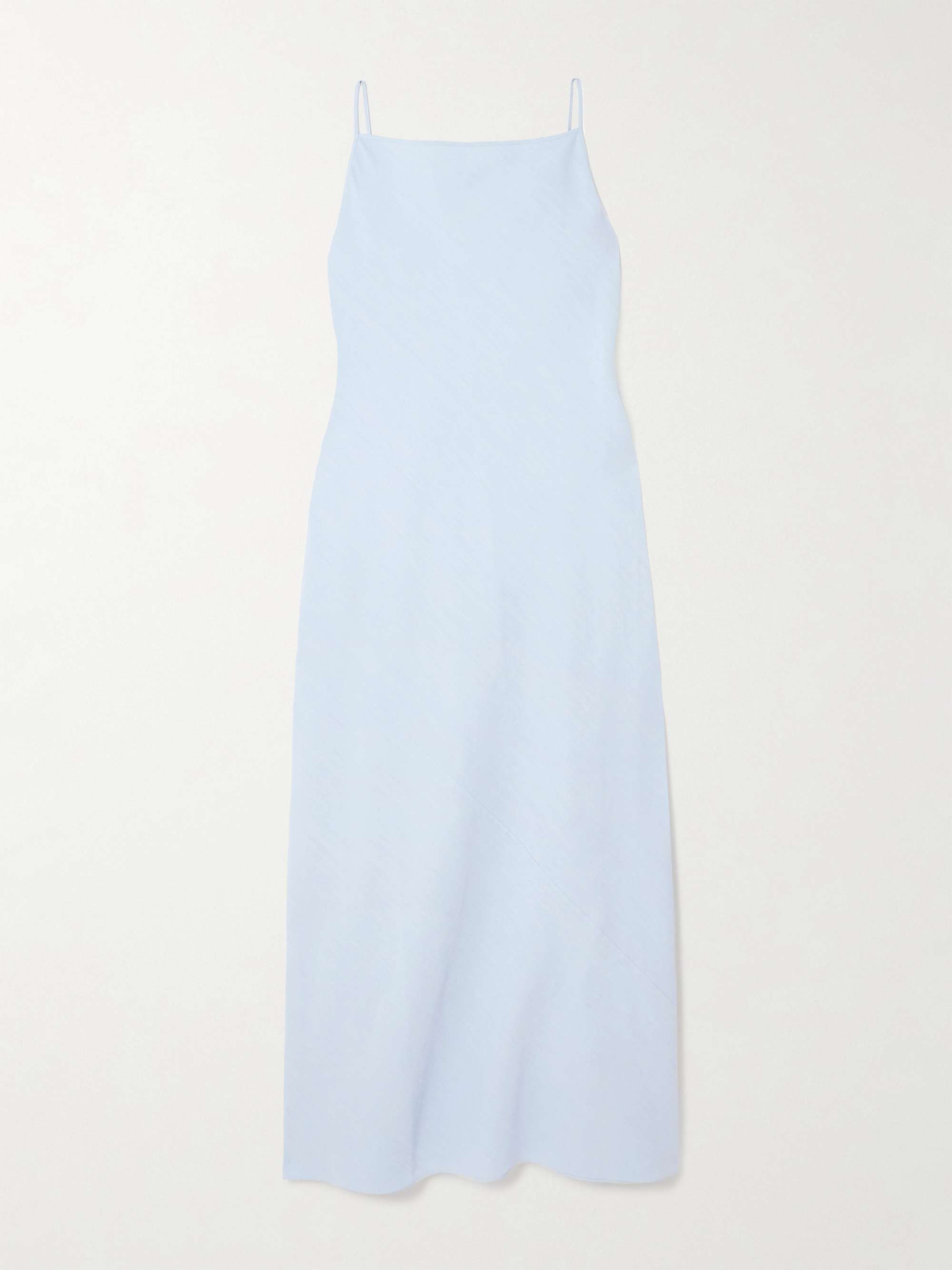Hemp-blend maxi dress view