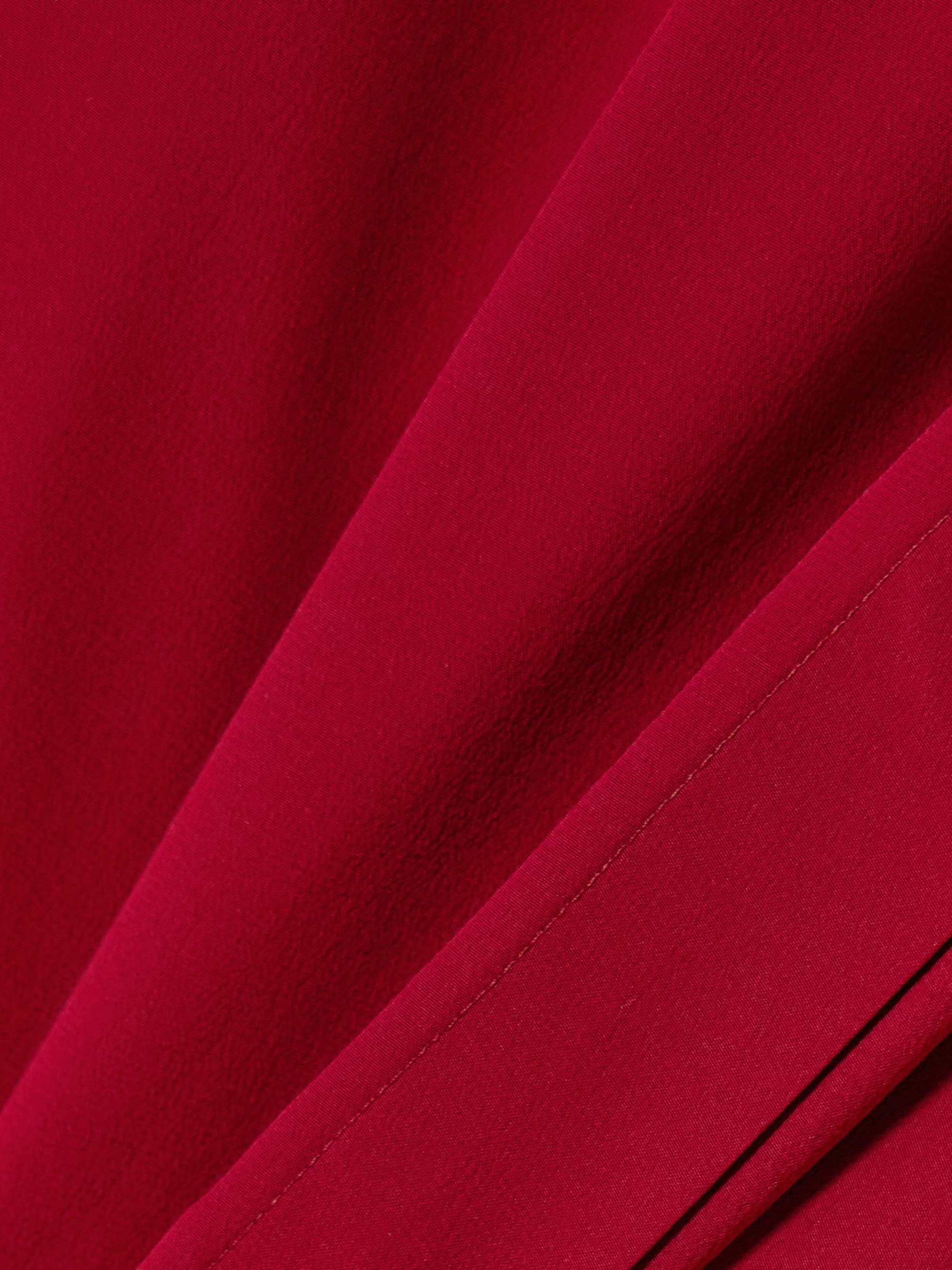 Apollo tie-neck silk shirt view