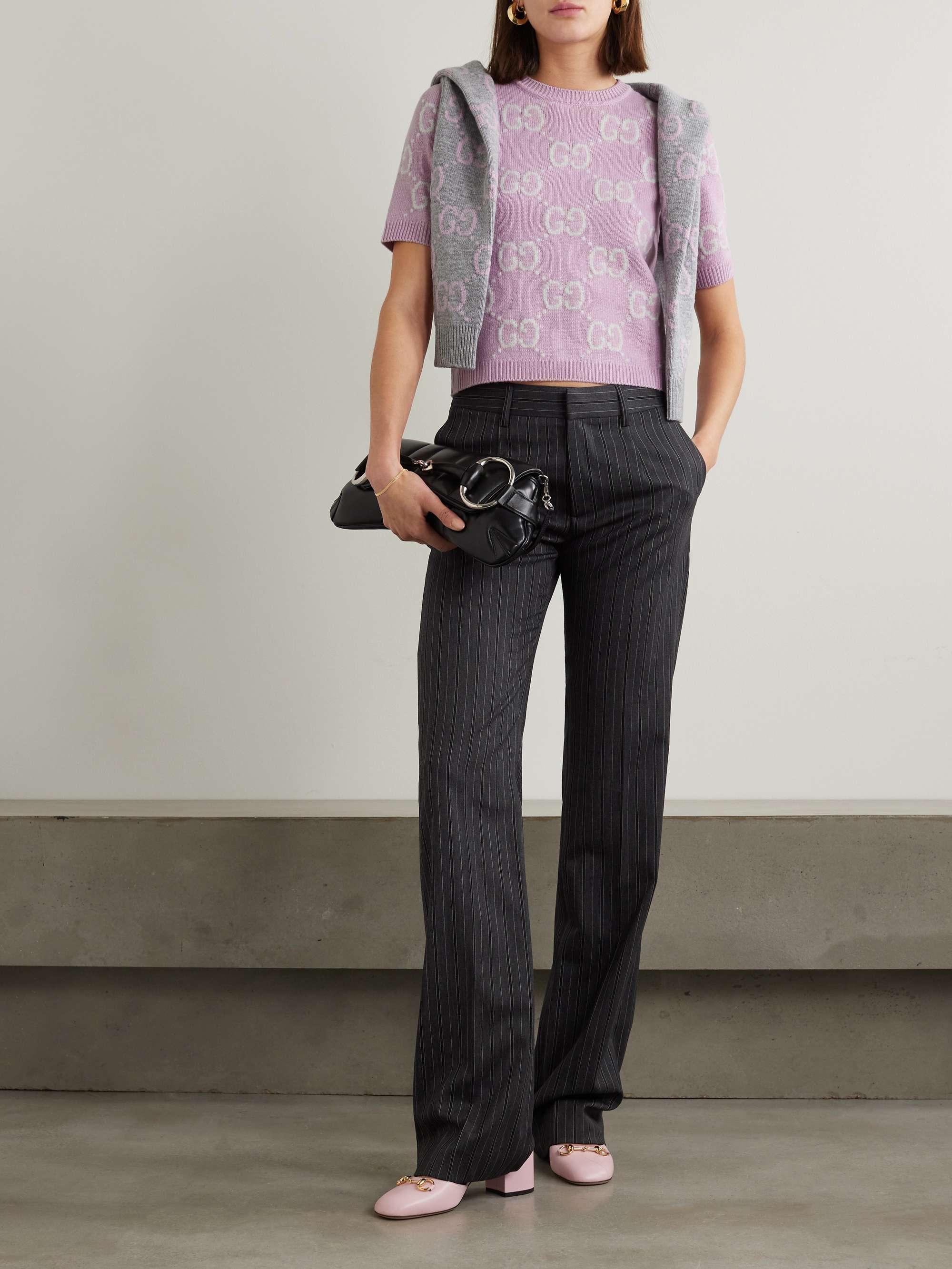 Wool-jacquard sweater view
