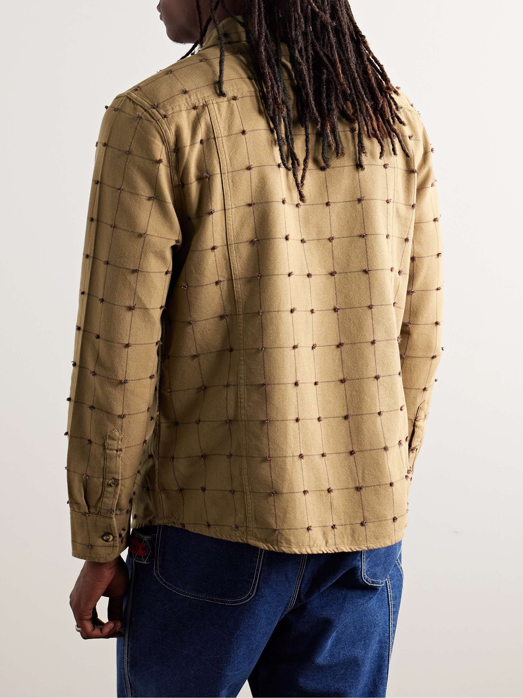 Lure Checked Fil-Coupé Cotton Shirt view