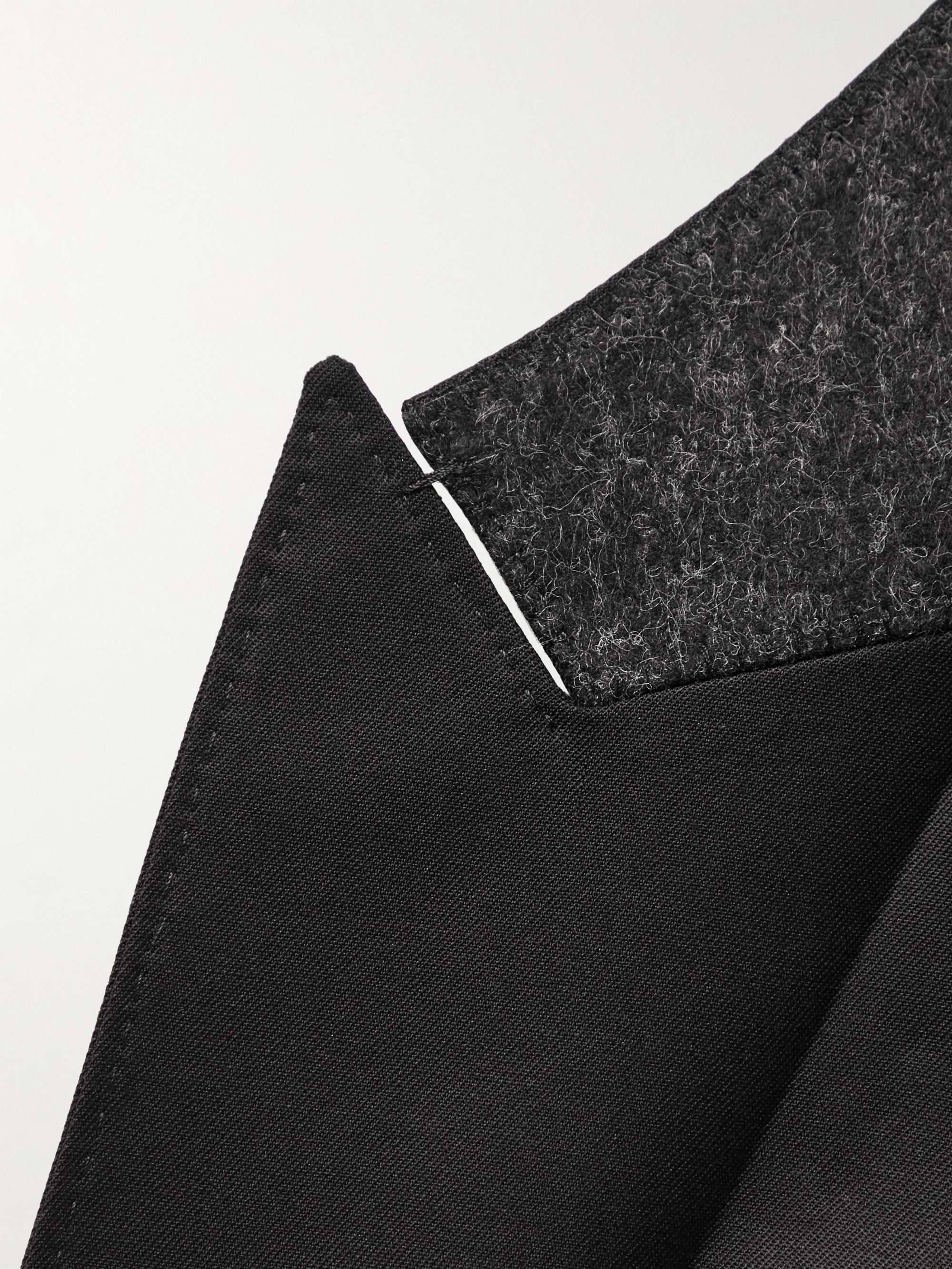 Slim-Fit Satin-Trimmed Wool and Mohair-Blend Tuxedo Jacket view