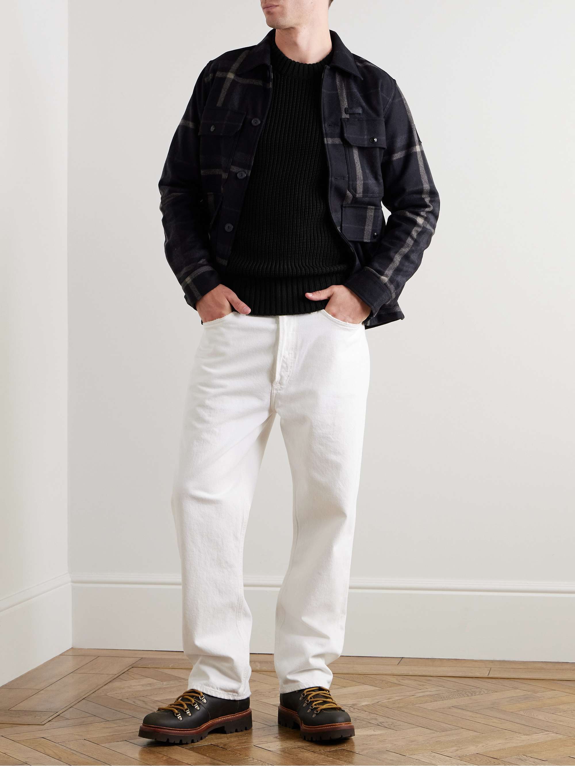 Rank III Ribbed Merino Wool Sweater view