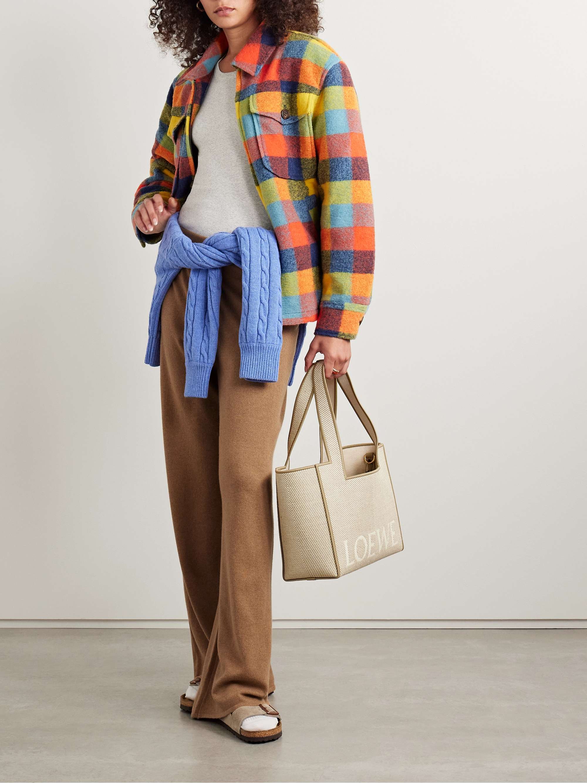 Everywhere cashmere track pants view