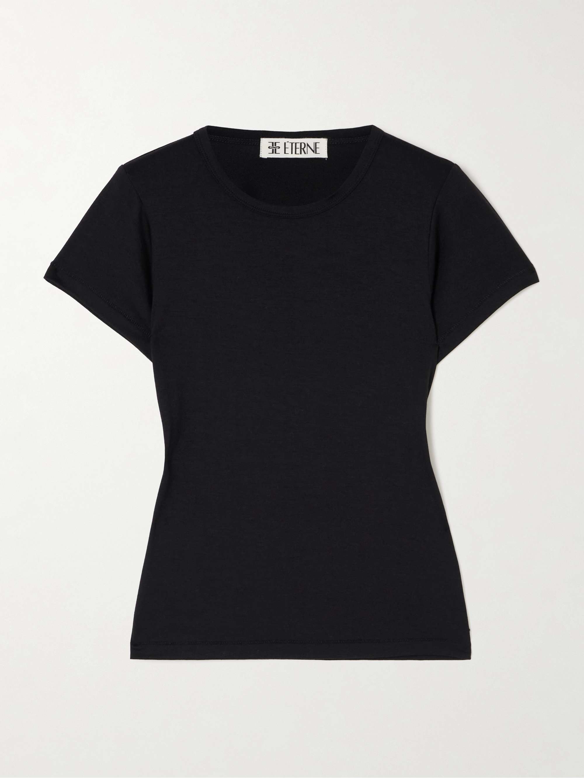 Stretch-modal jersey T-shirt view