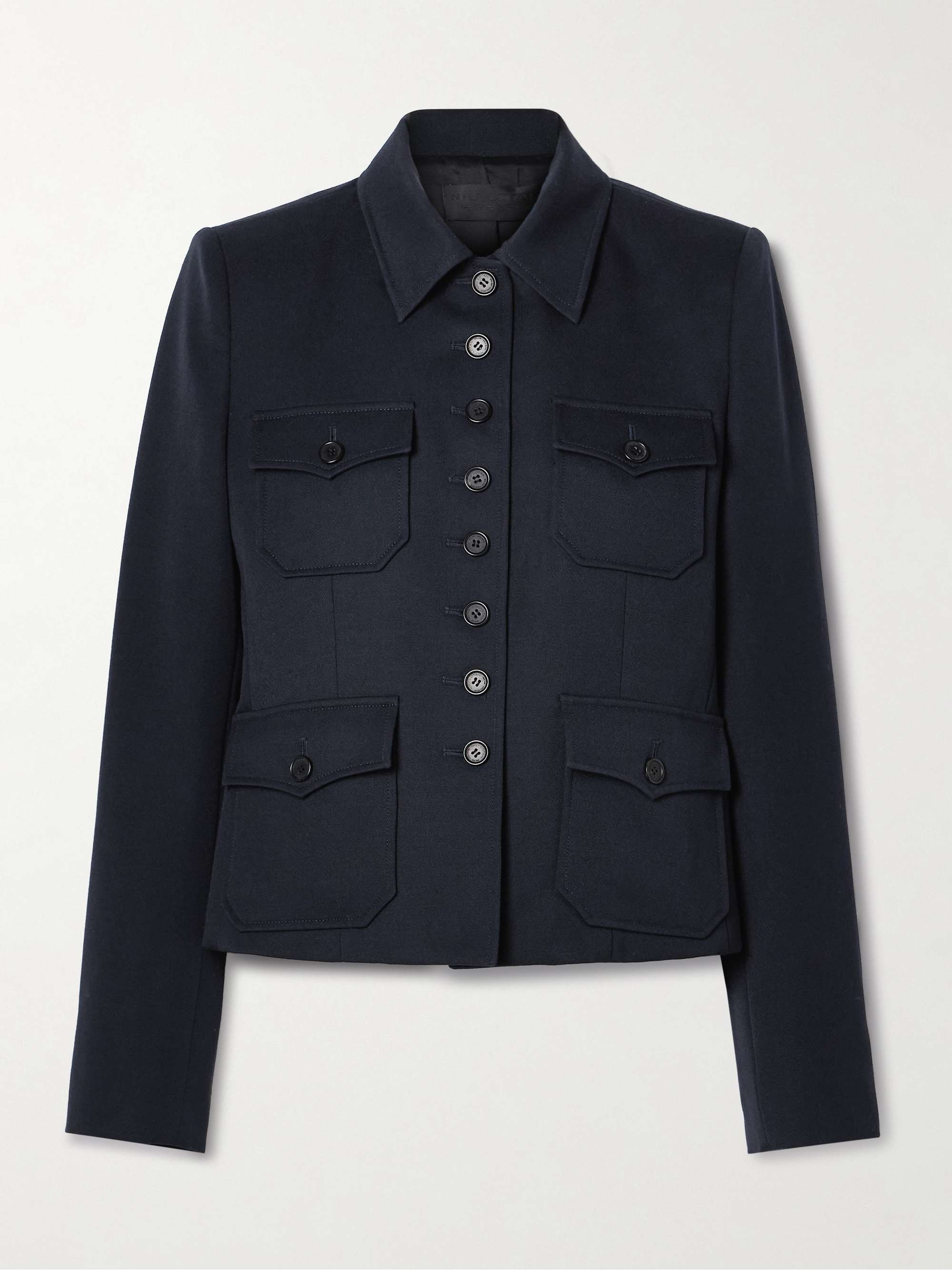 Jamison wool-twill jacket view