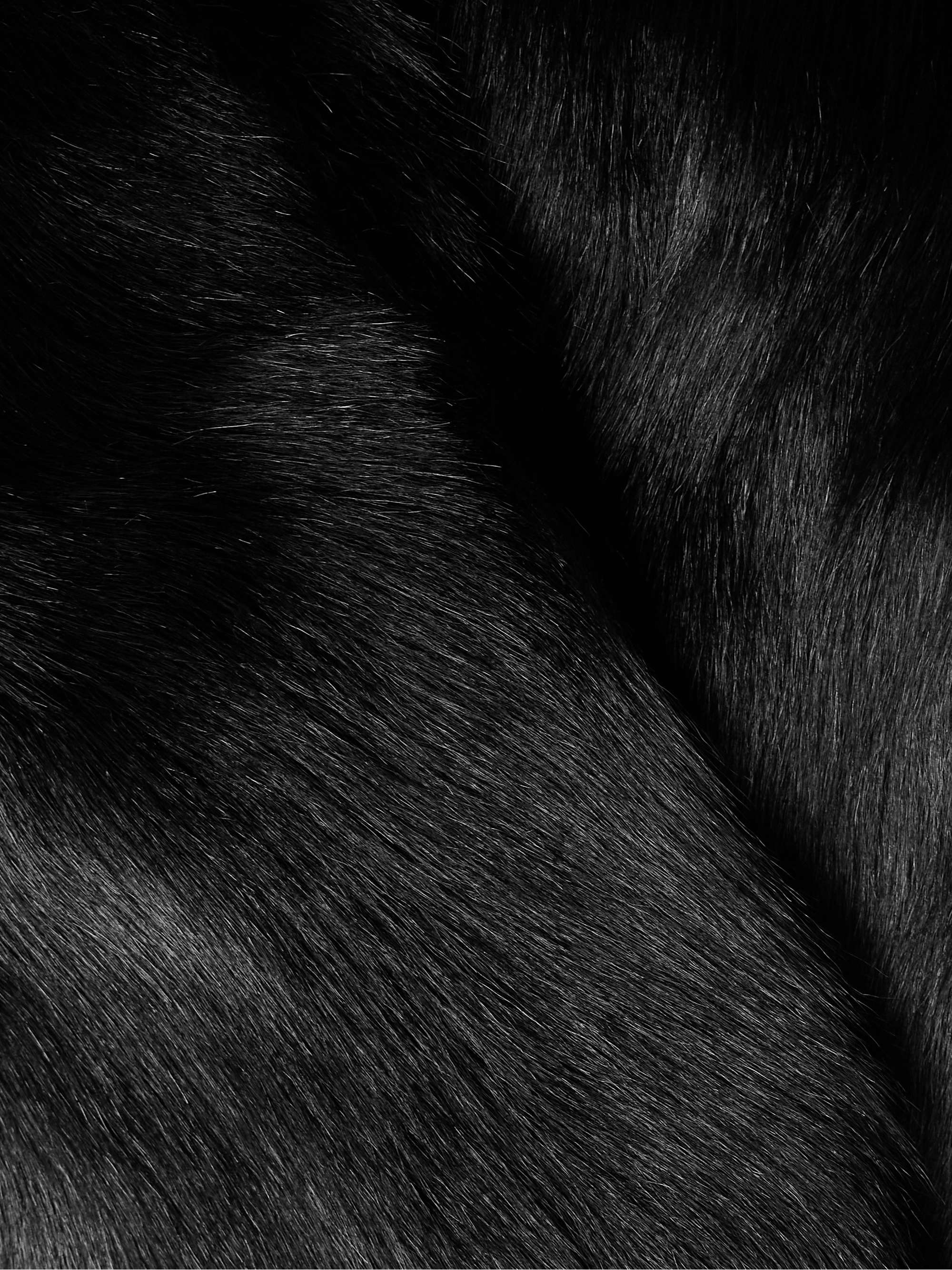 LH cropped shearling jacket view