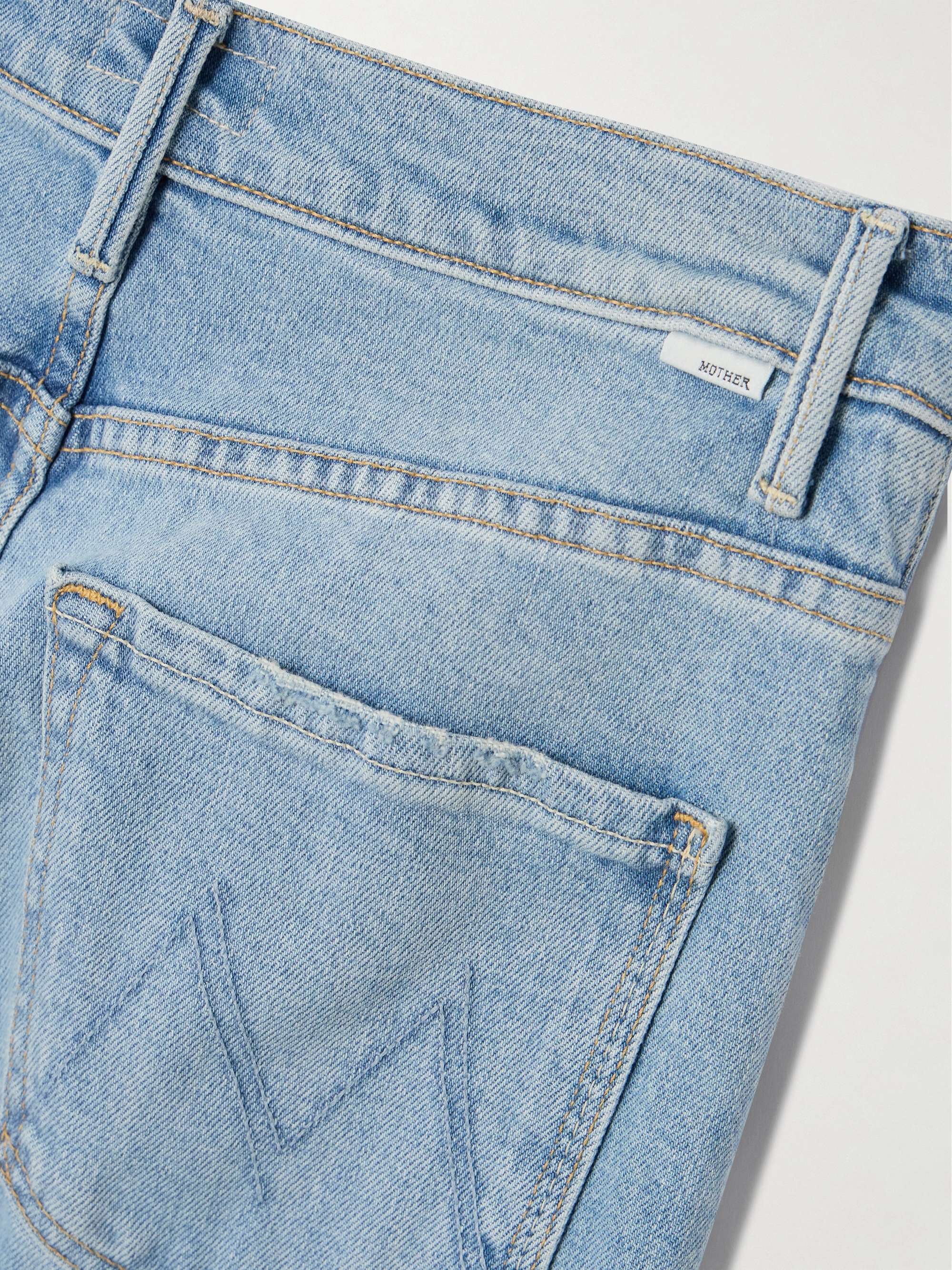 The Lasso Sneak high-rise wide-leg jeans view