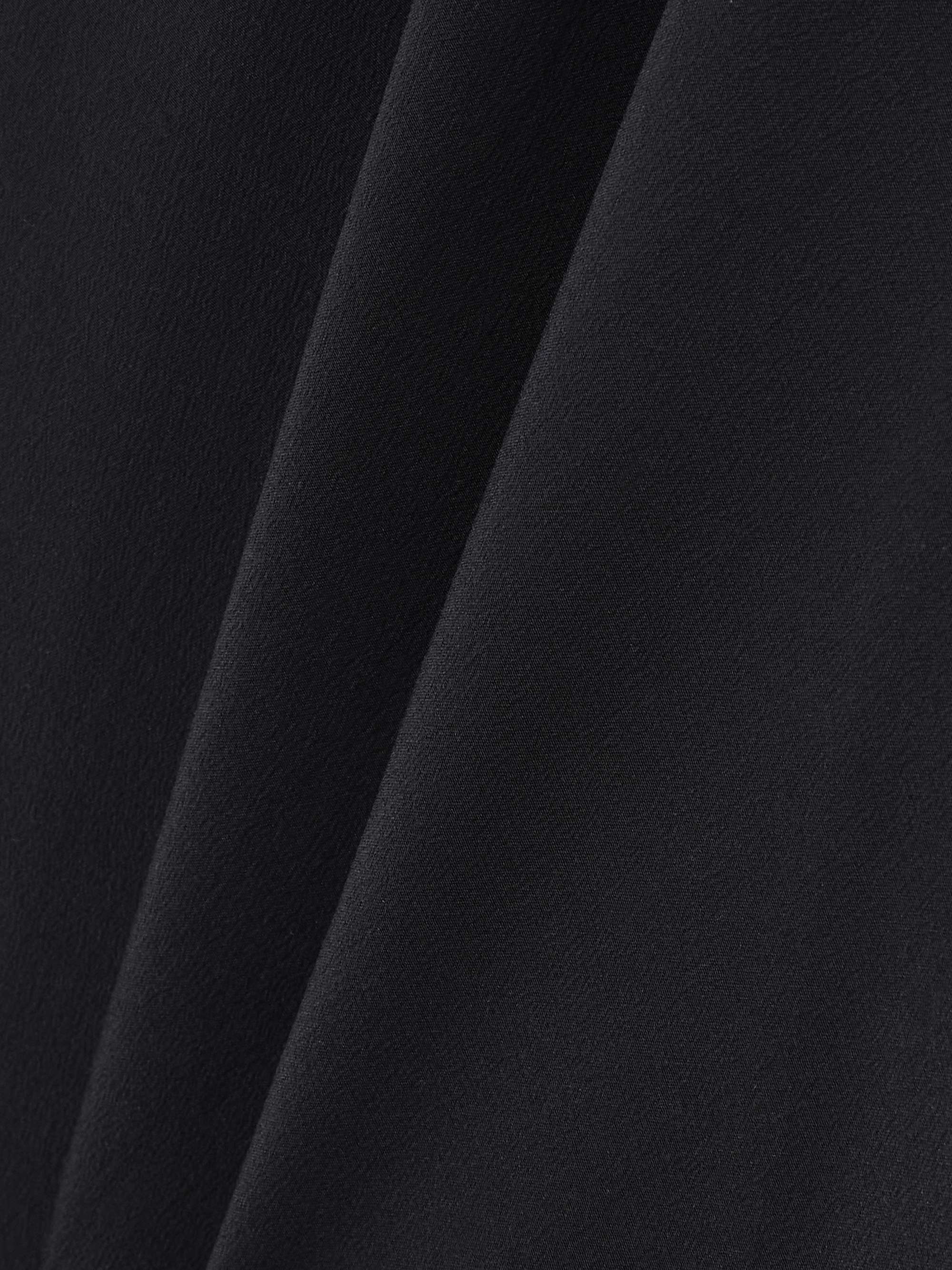 Marlice silk-chiffon gown view