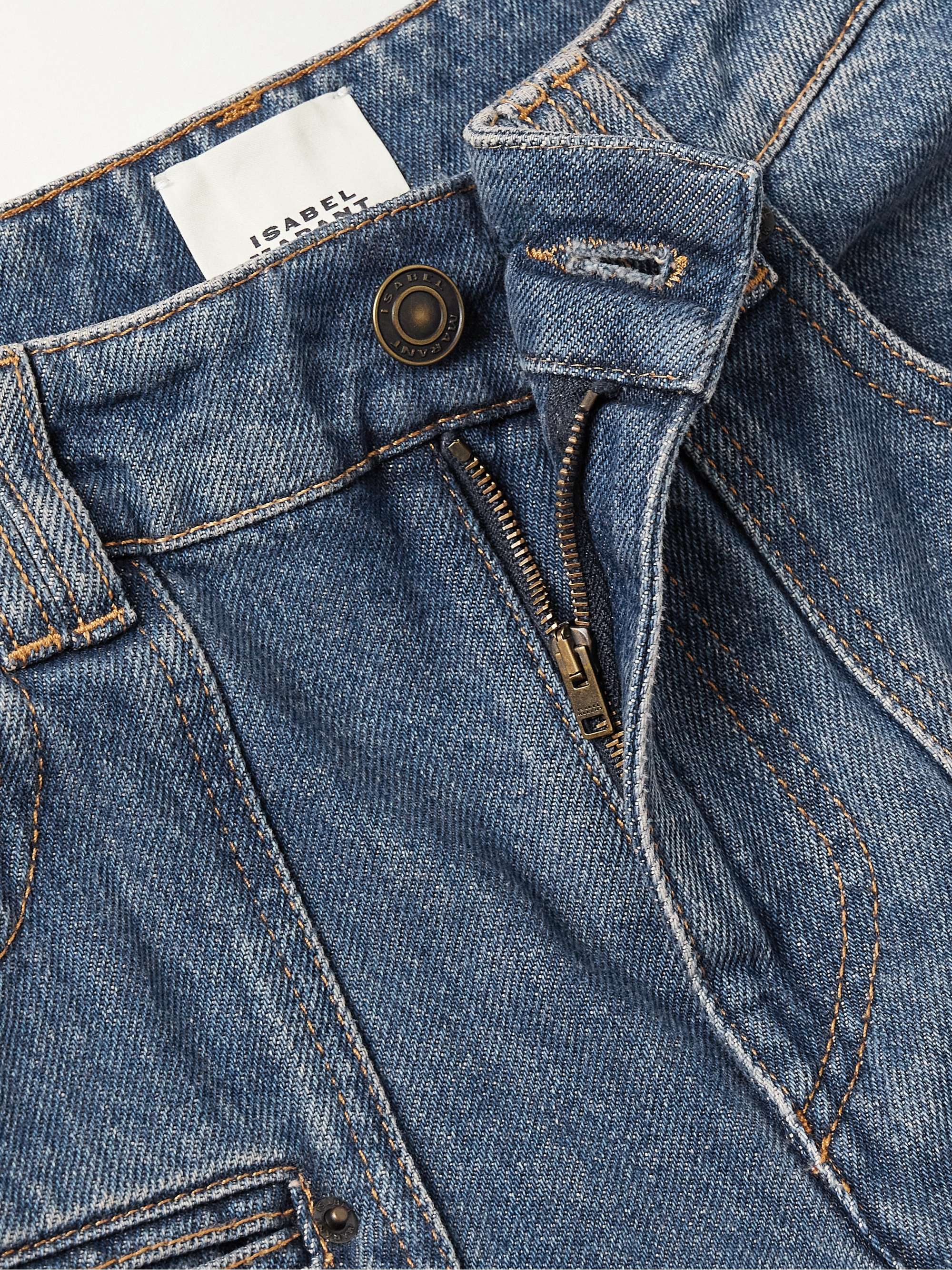 Betiane high-rise straight-leg jeans view