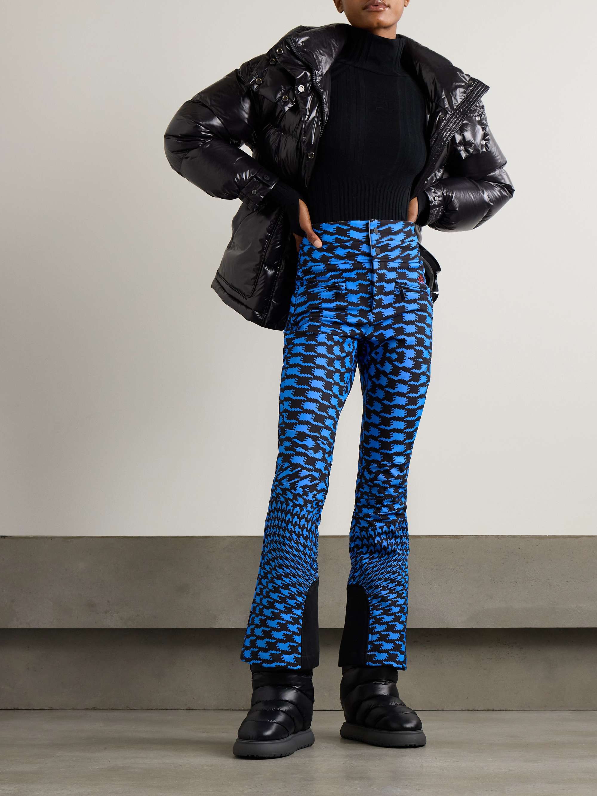 Aurora printed bootcut ski pants view