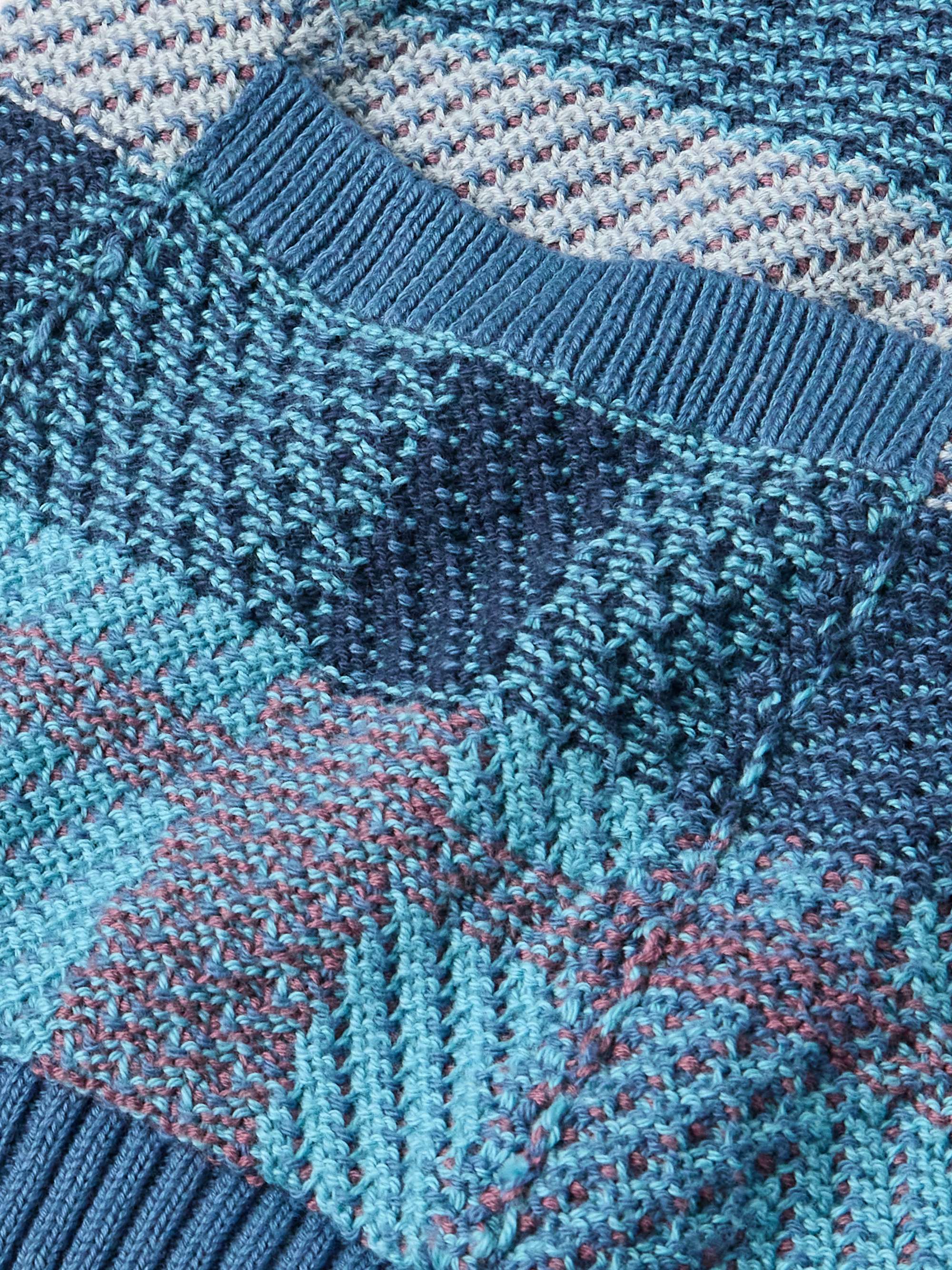 Checked Organic Pima Cotton Cardigan view