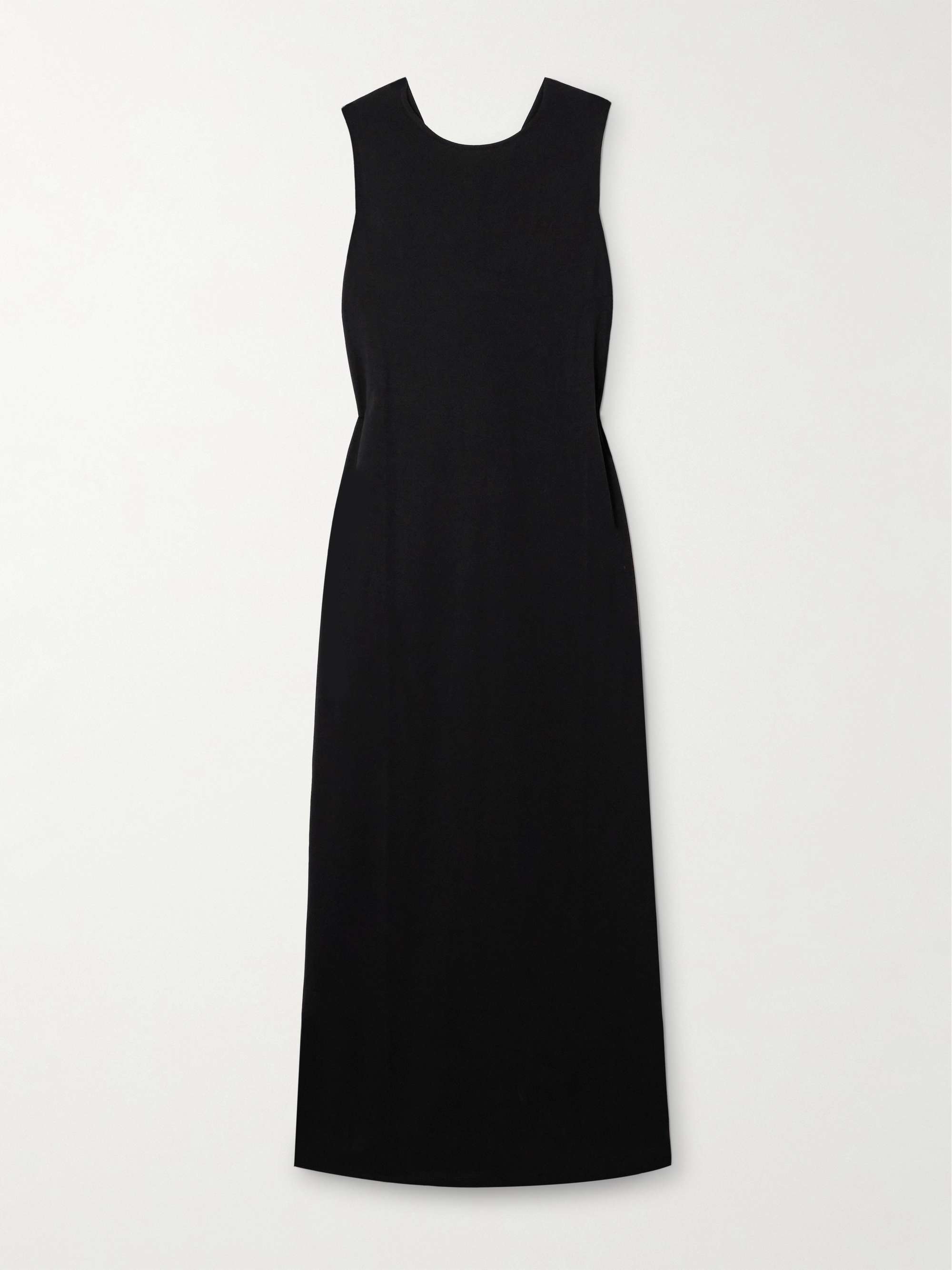 Rayna knotted Pima cotton-jersey midi dress view