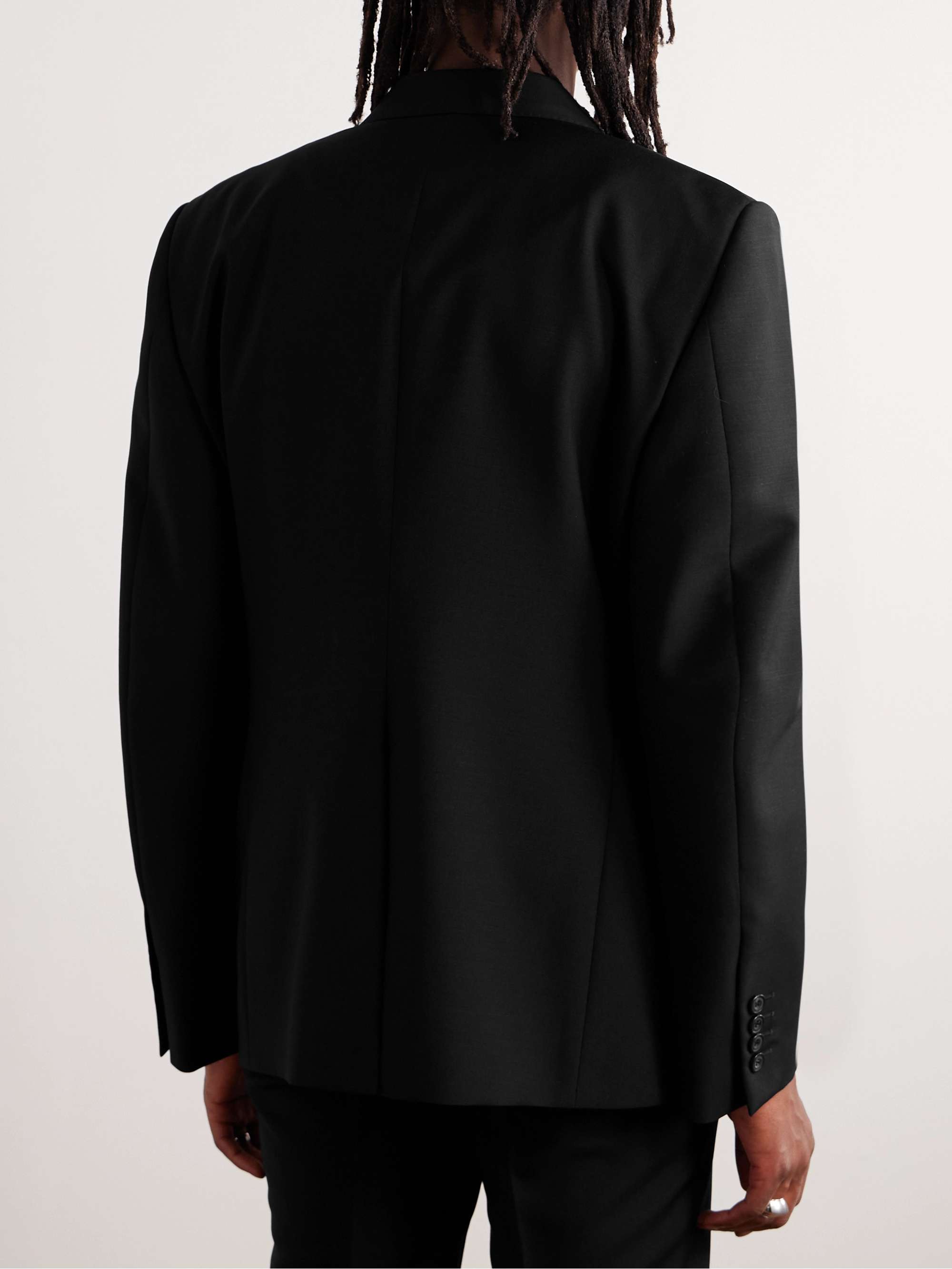 Wool and Mohair-Blend Suit Jacket view