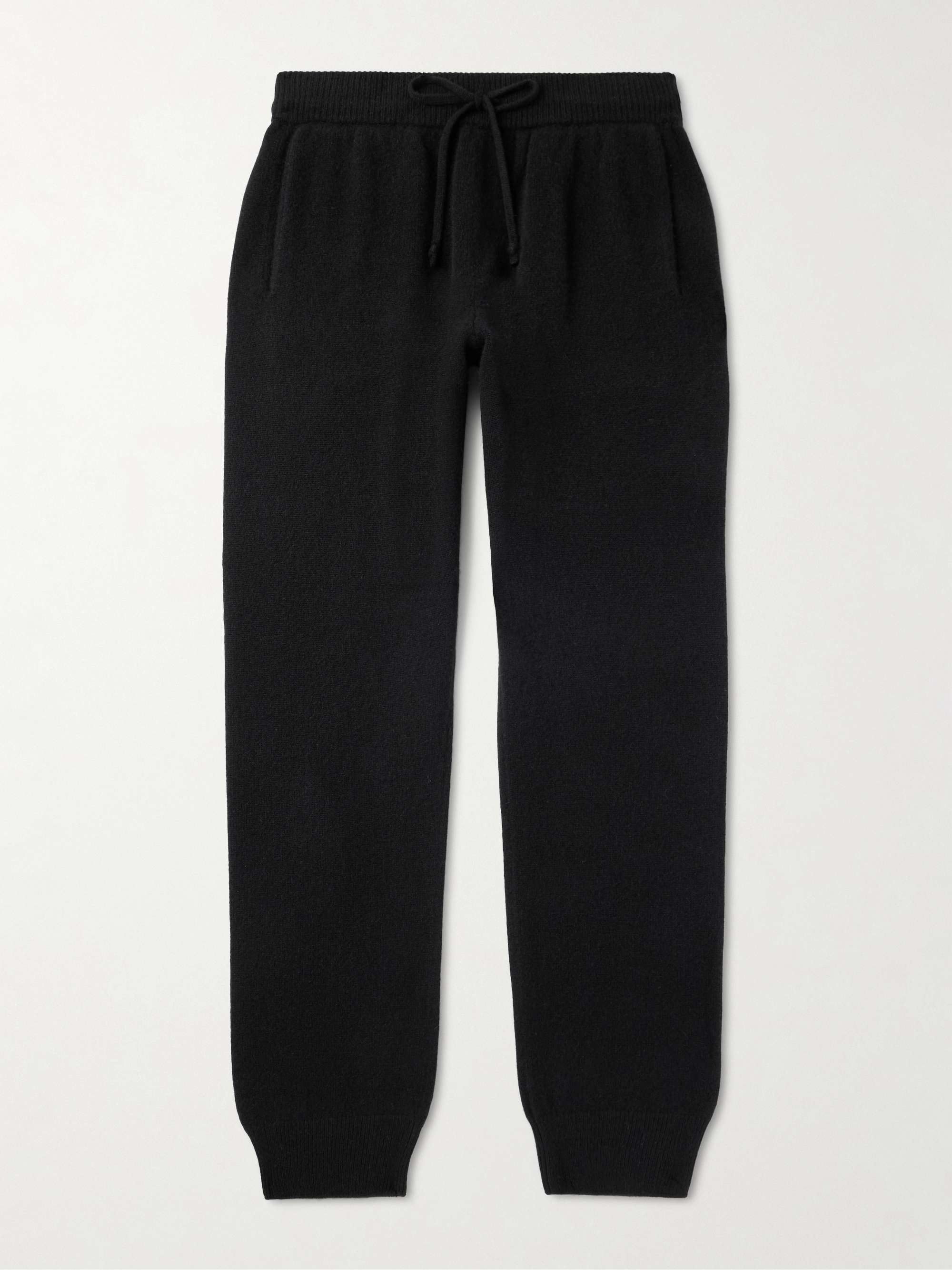 Tapered Cashmere Trousers view