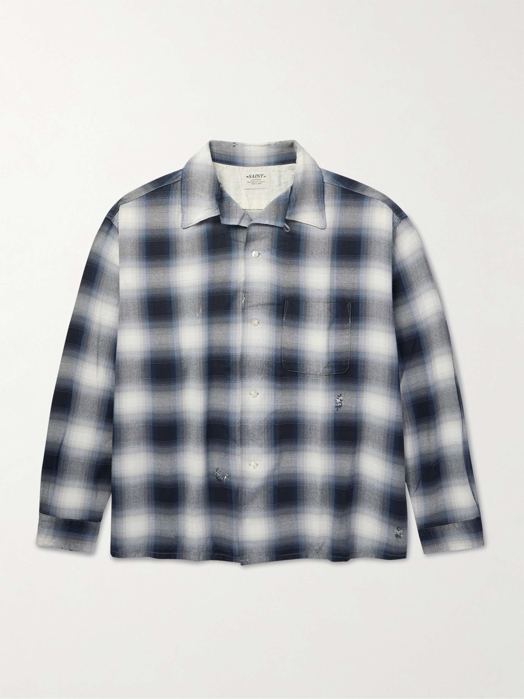 + Lastman Checked Woven Shirt view