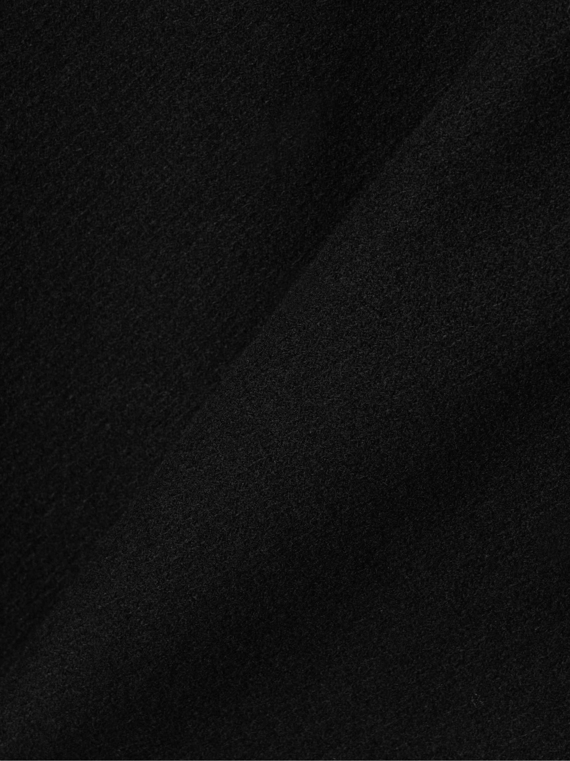 Solene frayed wool-blend midi dress view