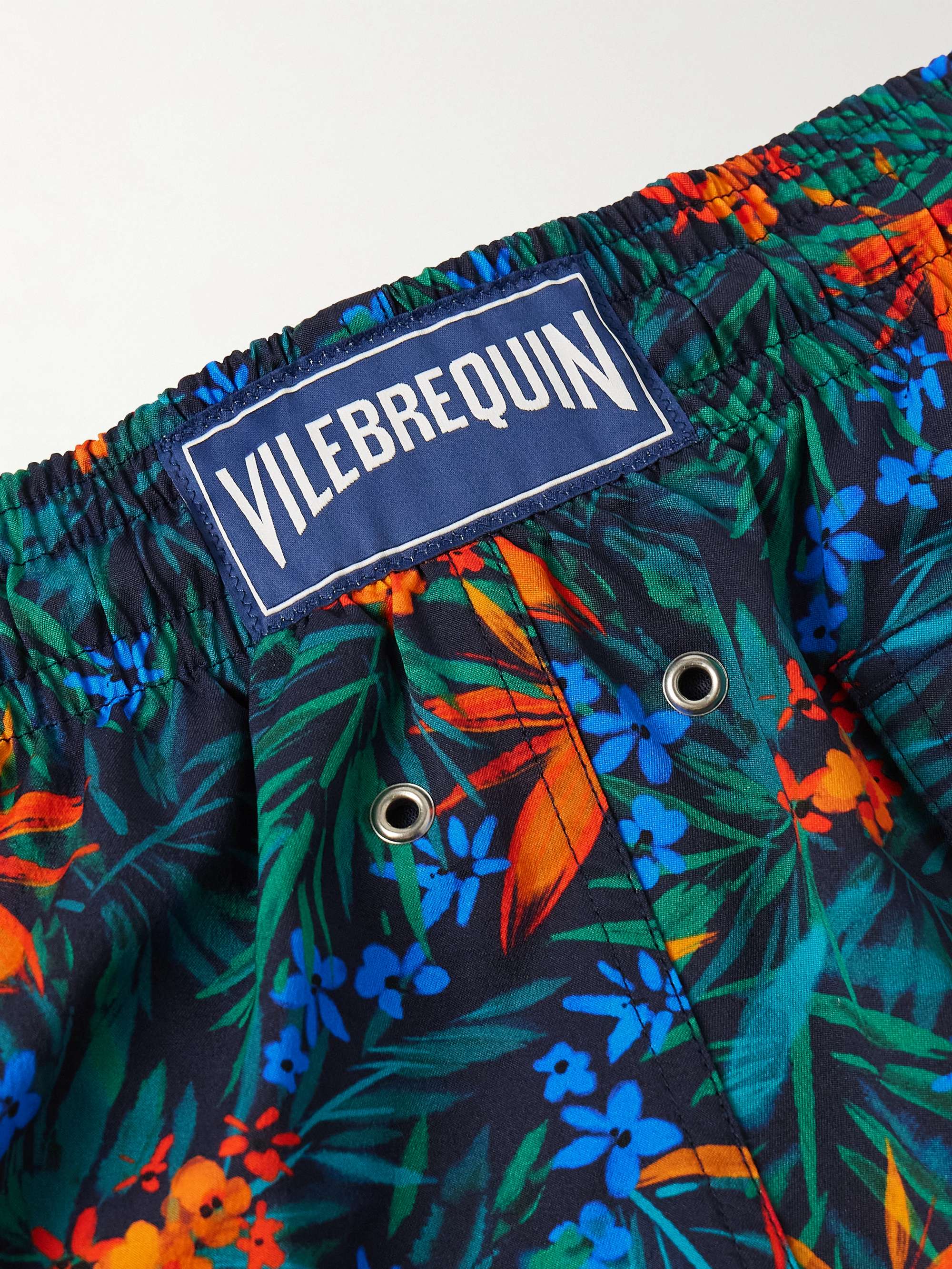 Moorise Straight-Leg Mid-Length Printed Swim Shorts view