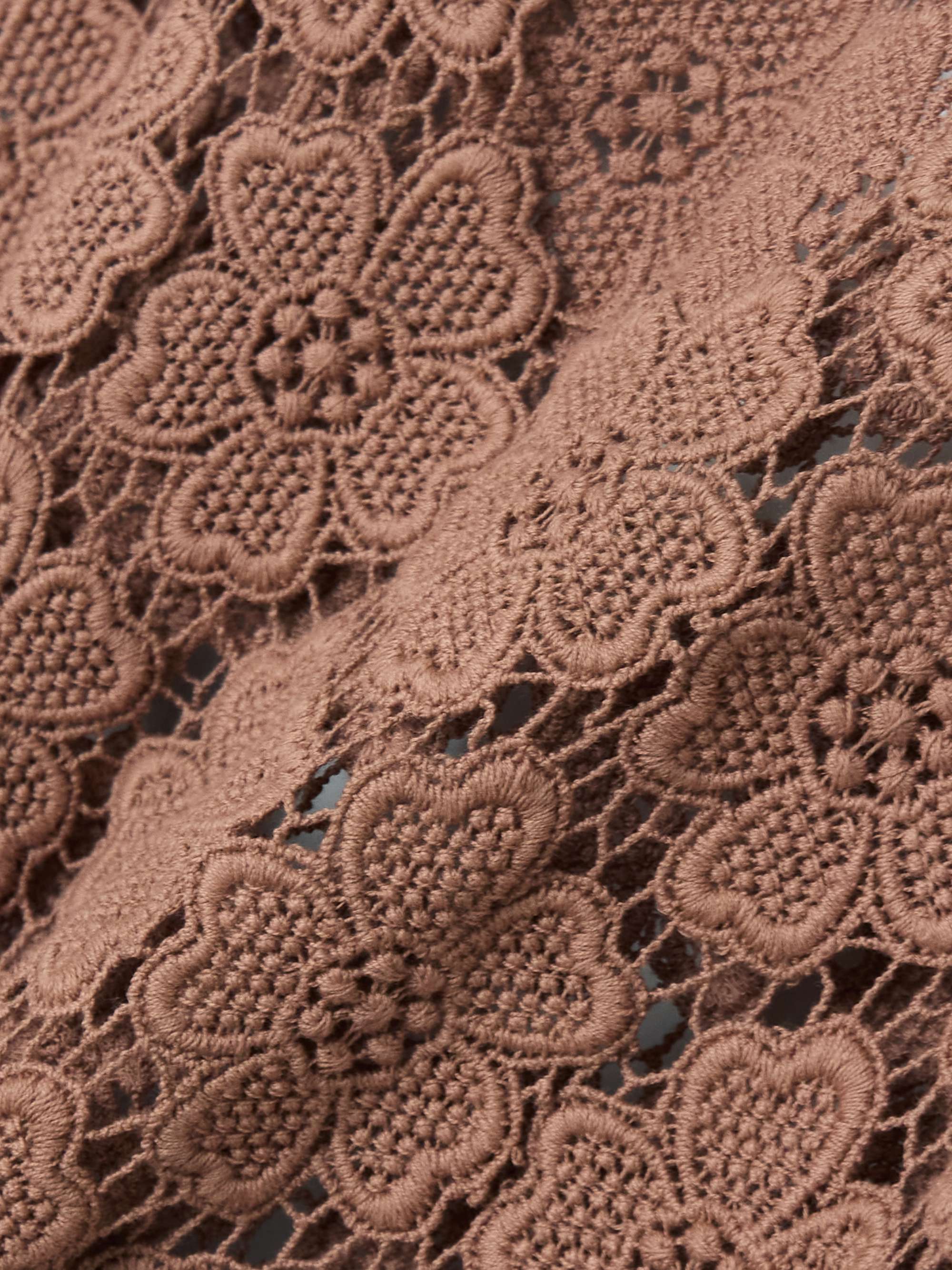 Gianina cotton guipure lace kaftan view