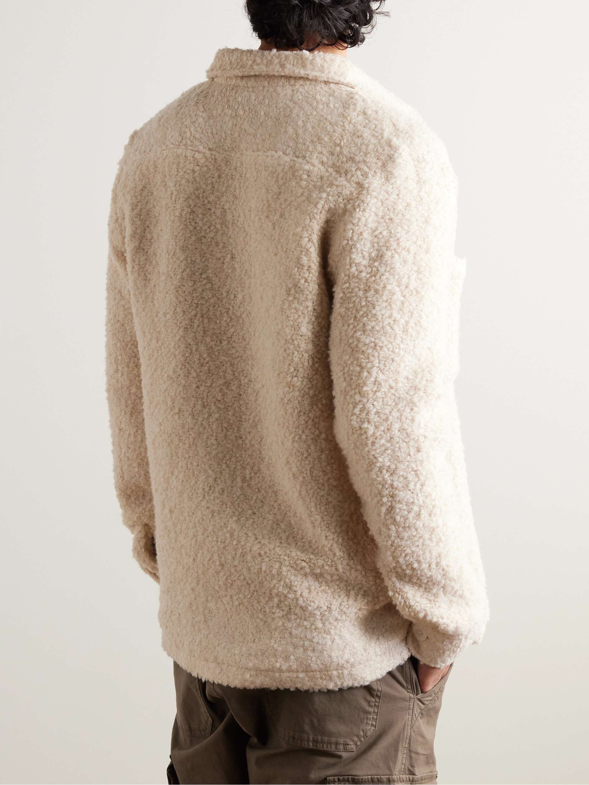 Curly Bouclé Overshirt view