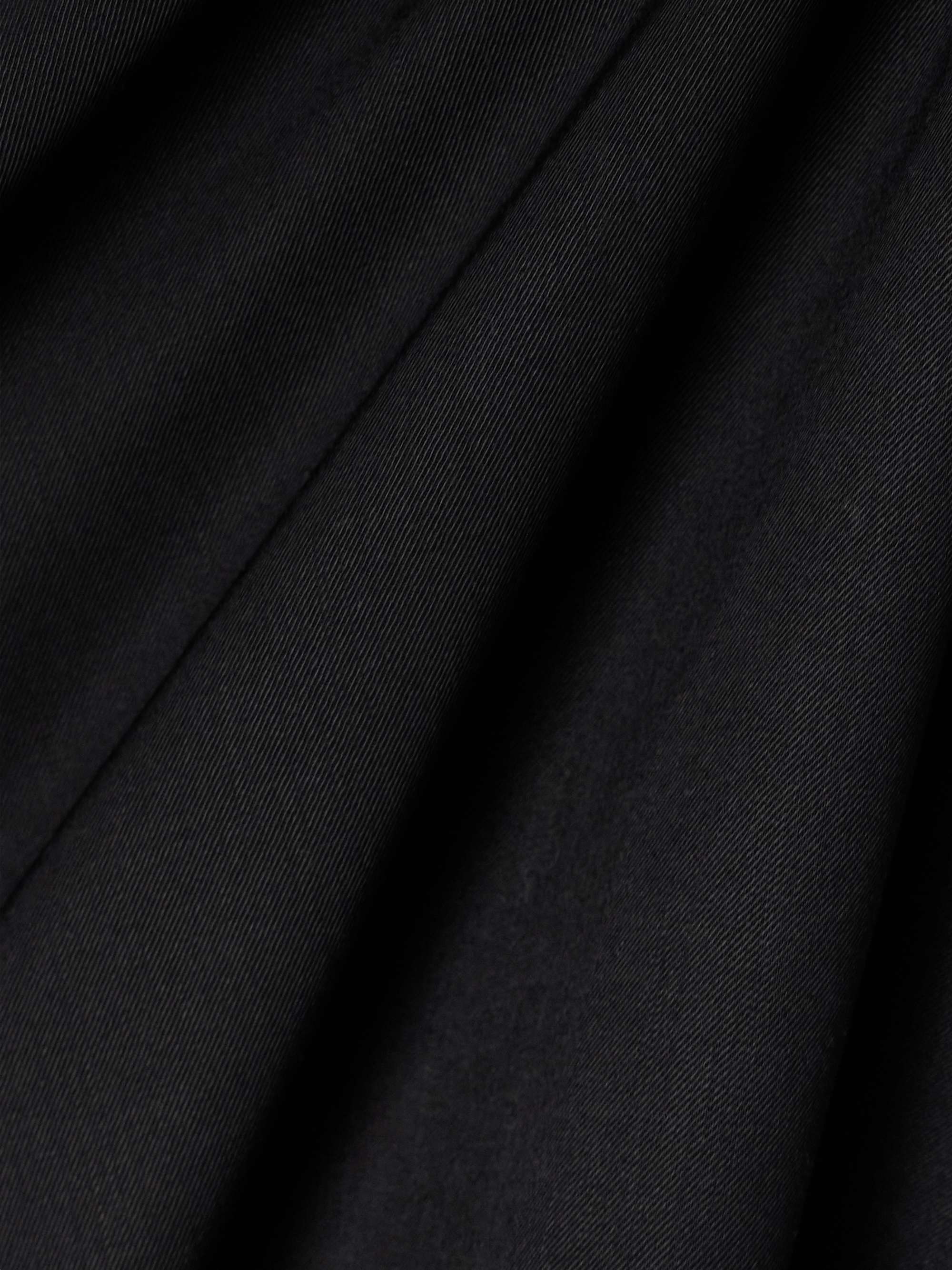 Elena draped asymmetric wool-blend gabardine midi dress view
