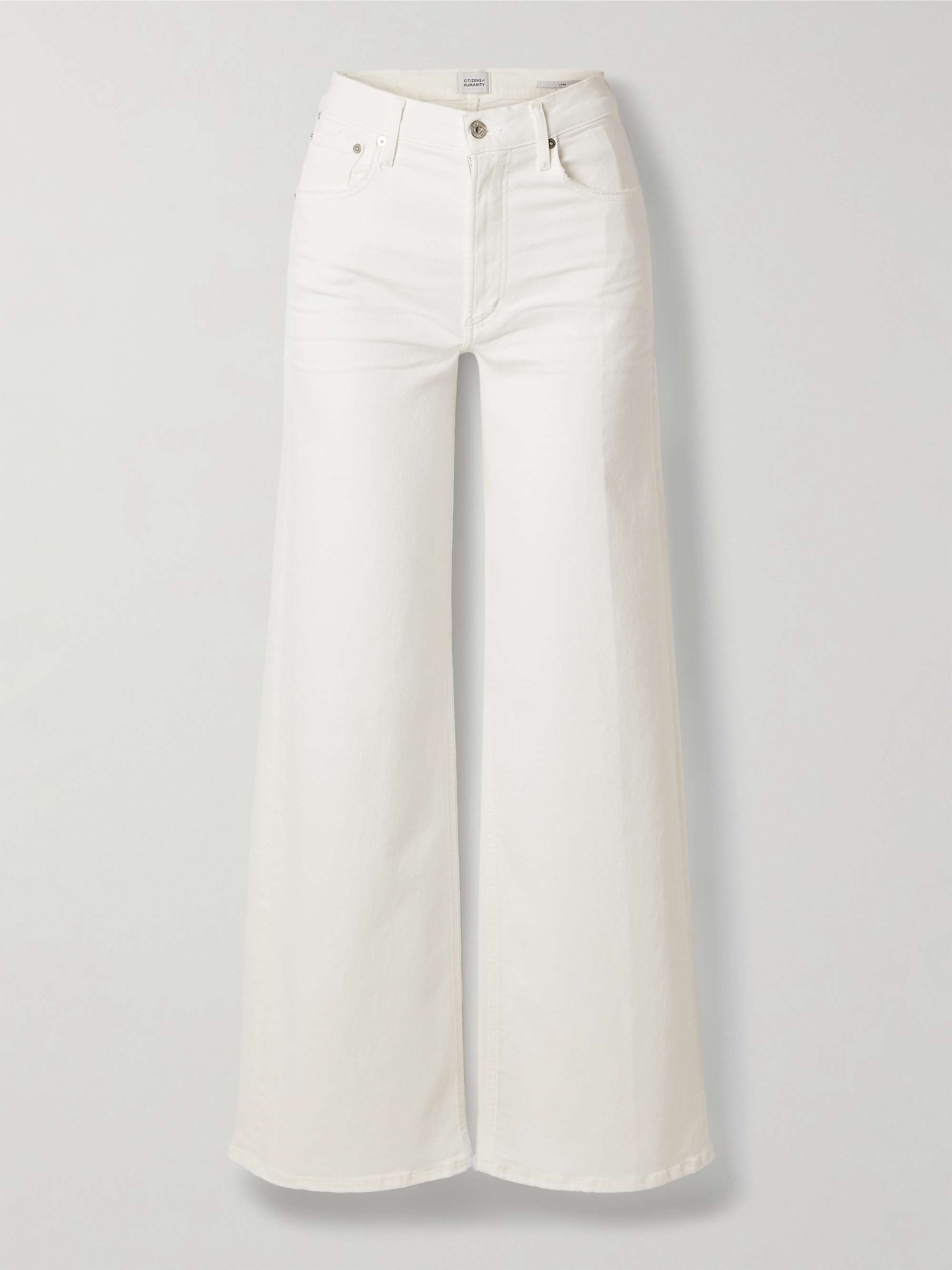 Lyra Long mid-rise wide-leg jeans view