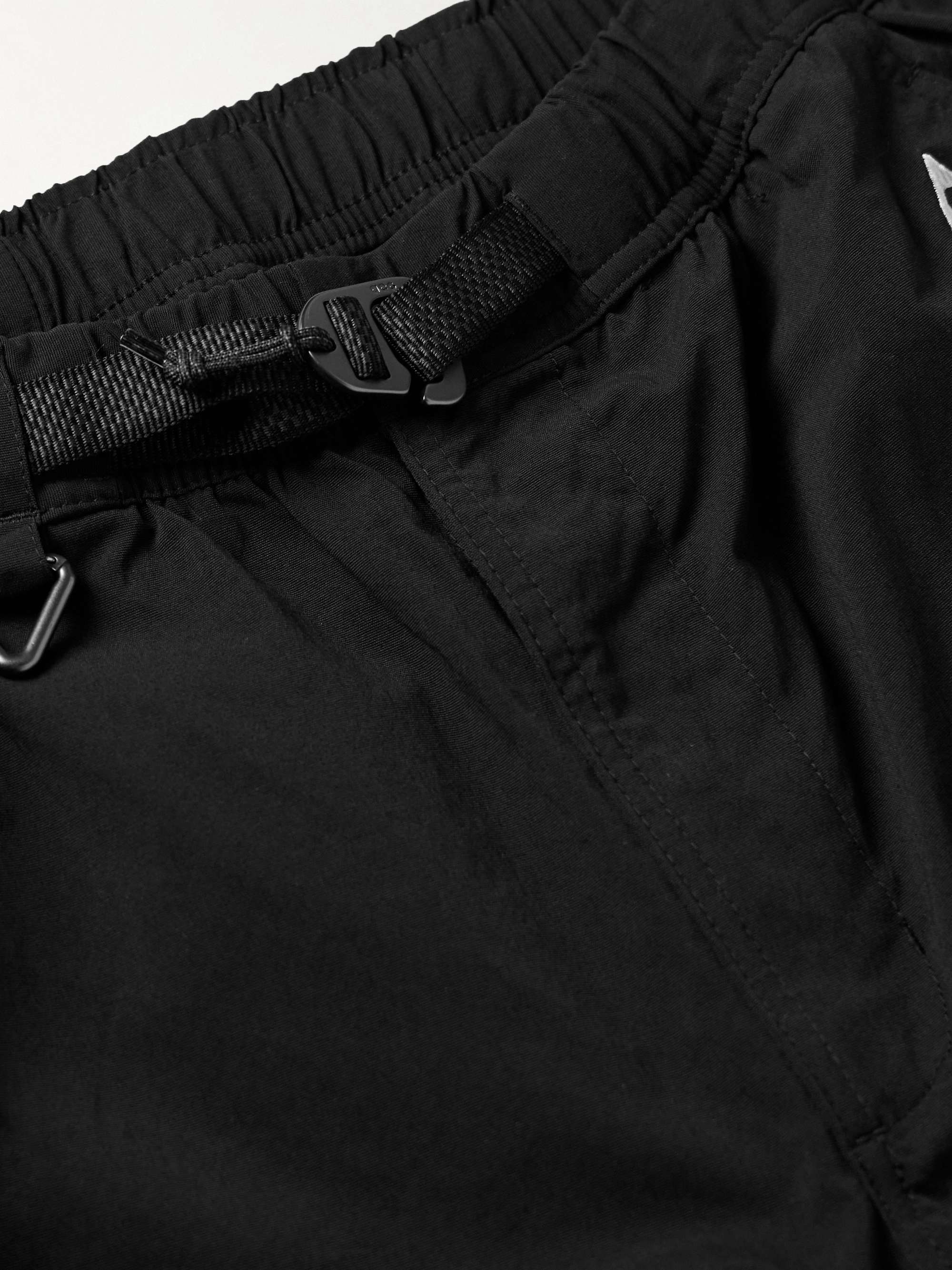 ACG Straight-Leg Belted Logo-Embroidered Shell Trousers view
